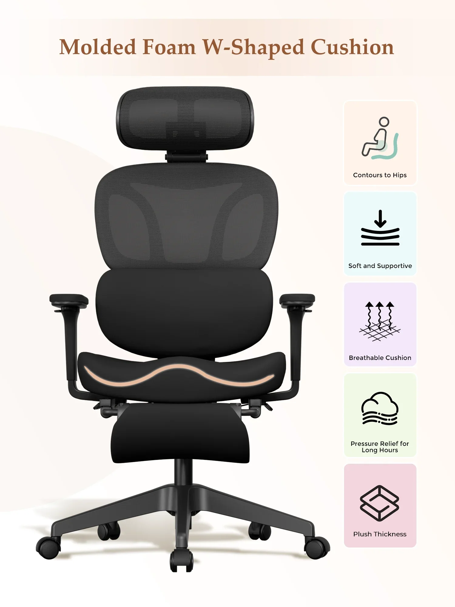 S3 Office Chair with Colorful Lifestyle Design - Image 184