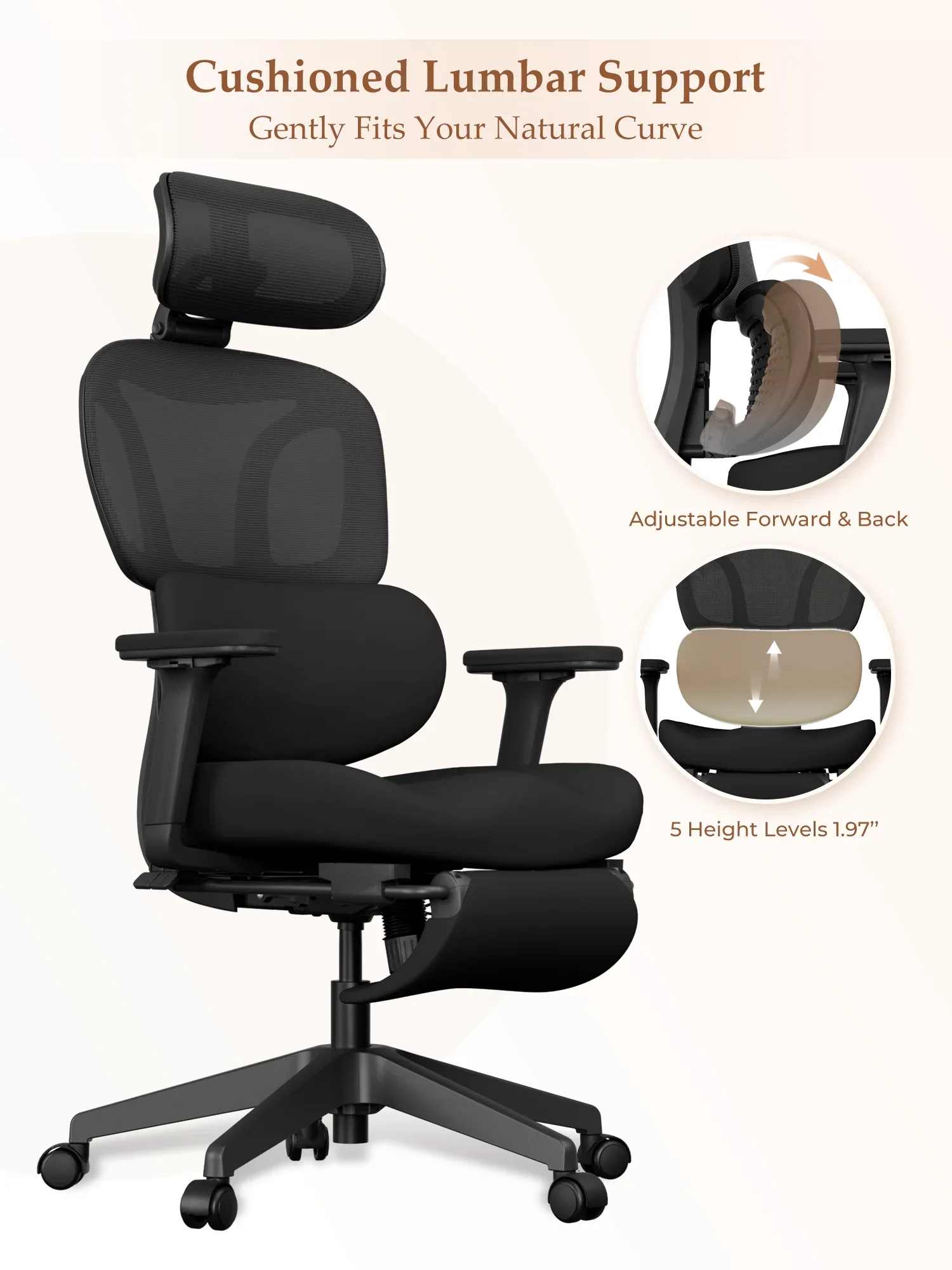 S3 Office Chair with Colorful Lifestyle Design - Image 187