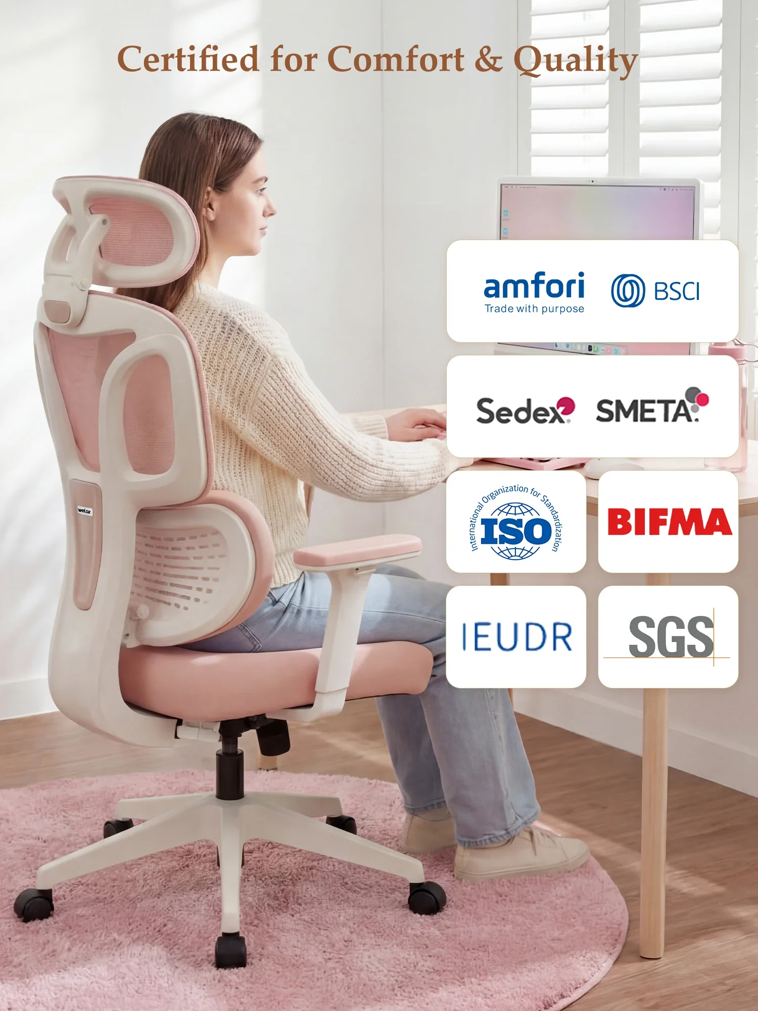 S3 Office Chair with Colorful Lifestyle Design - Image 201