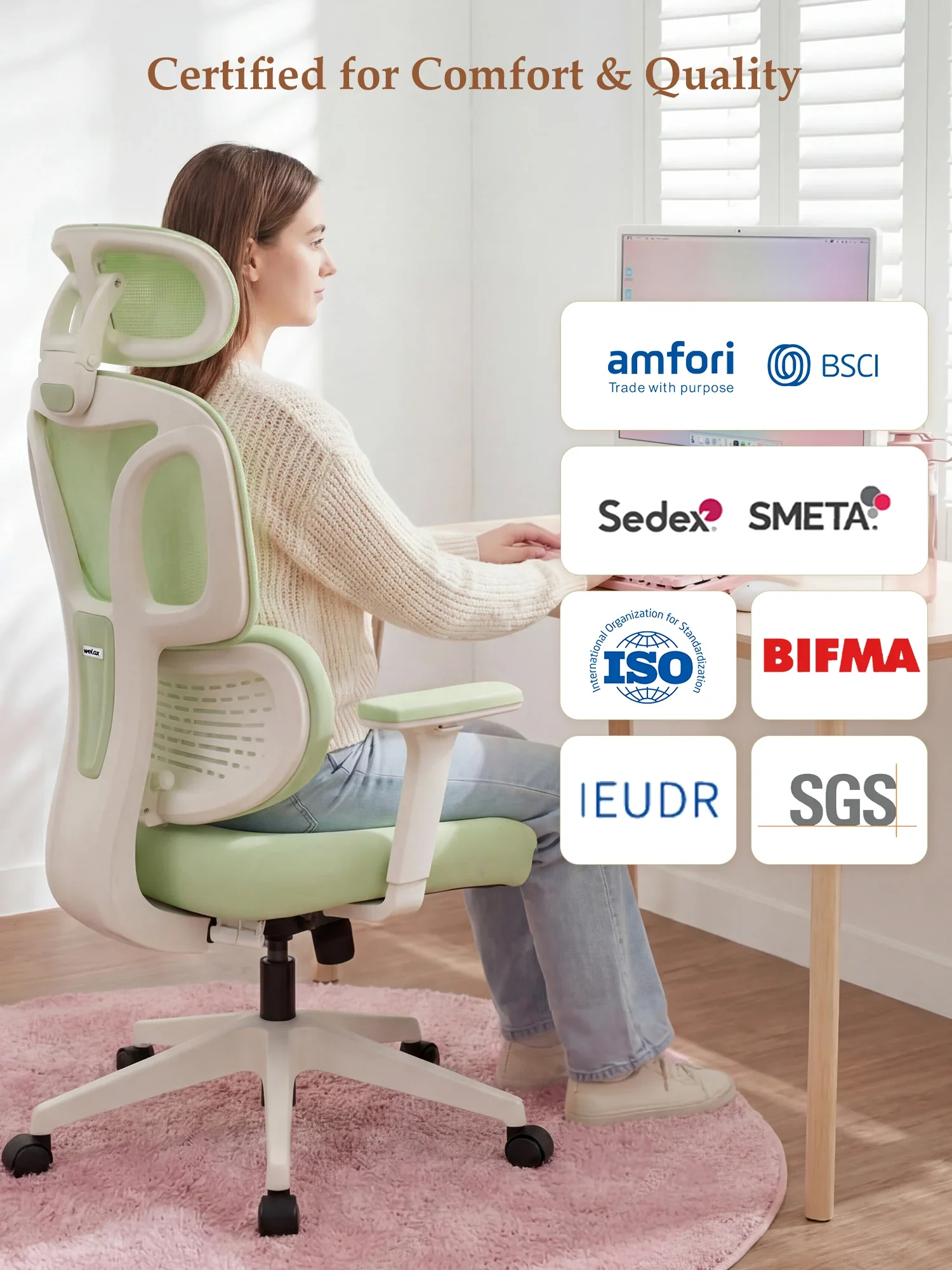 S3 Office Chair with Colorful Lifestyle Design - Image 213