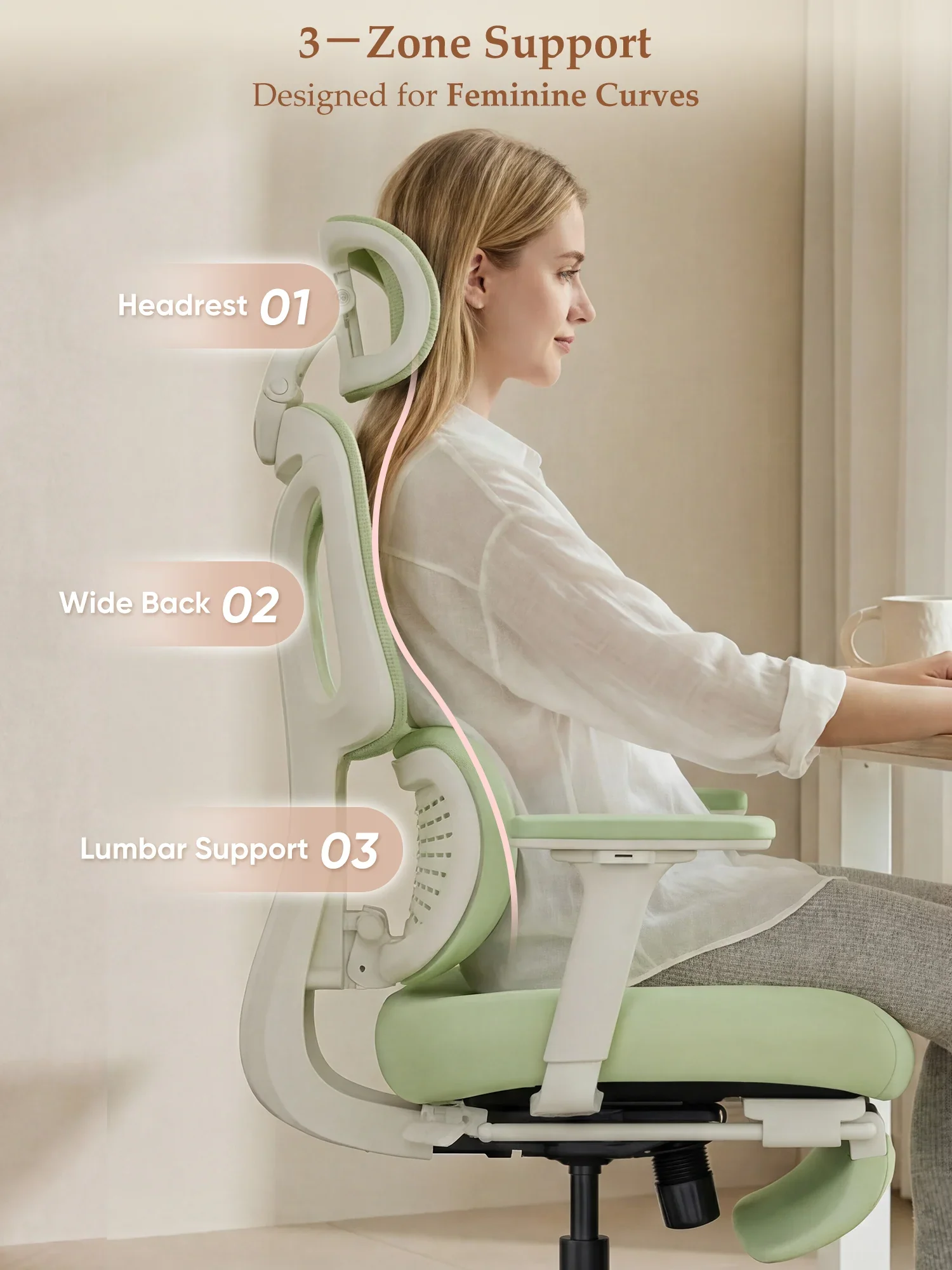 S3 Office Chair with Colorful Lifestyle Design - Image 214