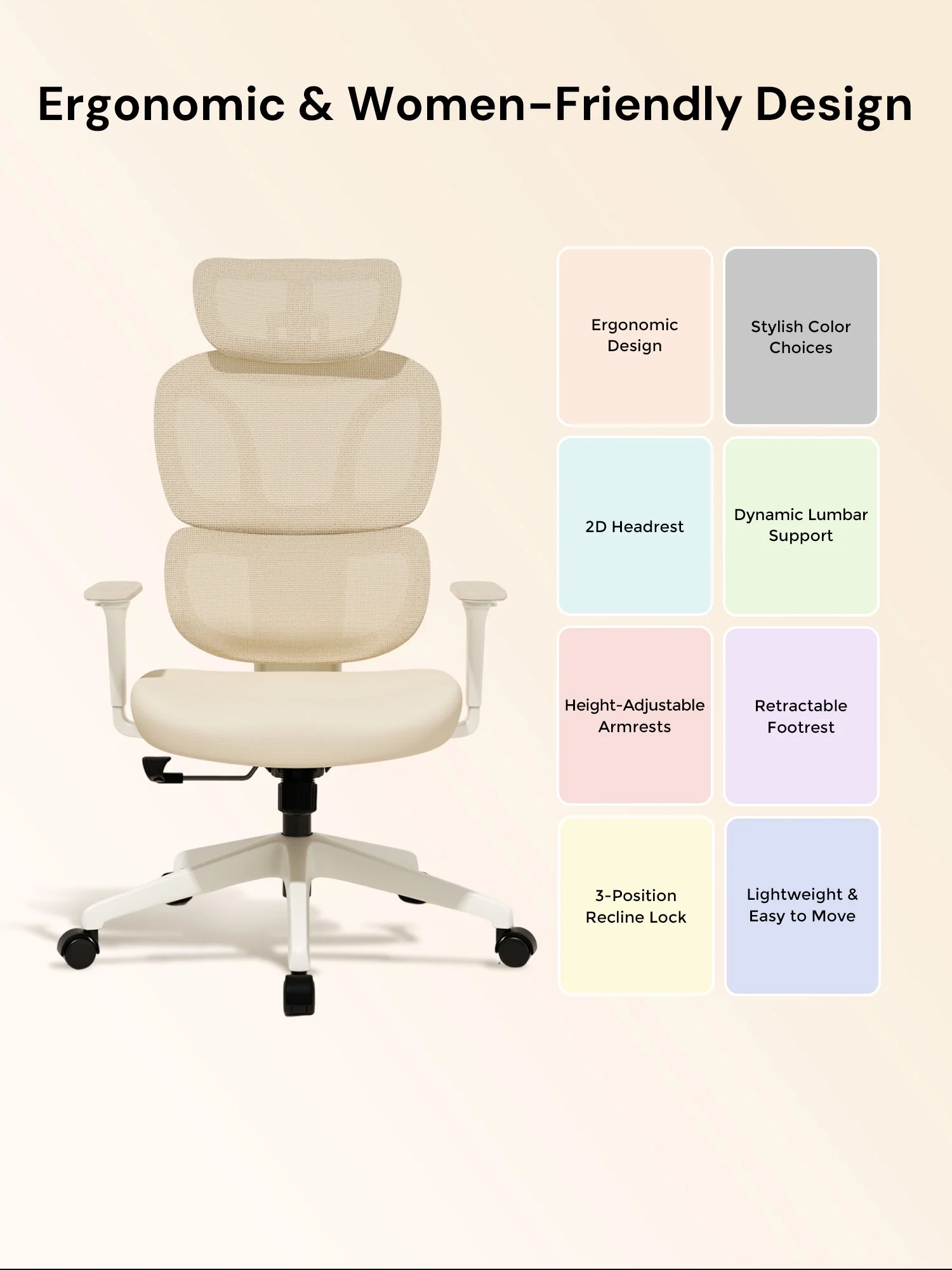 S3 Office Chair with Colorful Lifestyle Design - Image 29