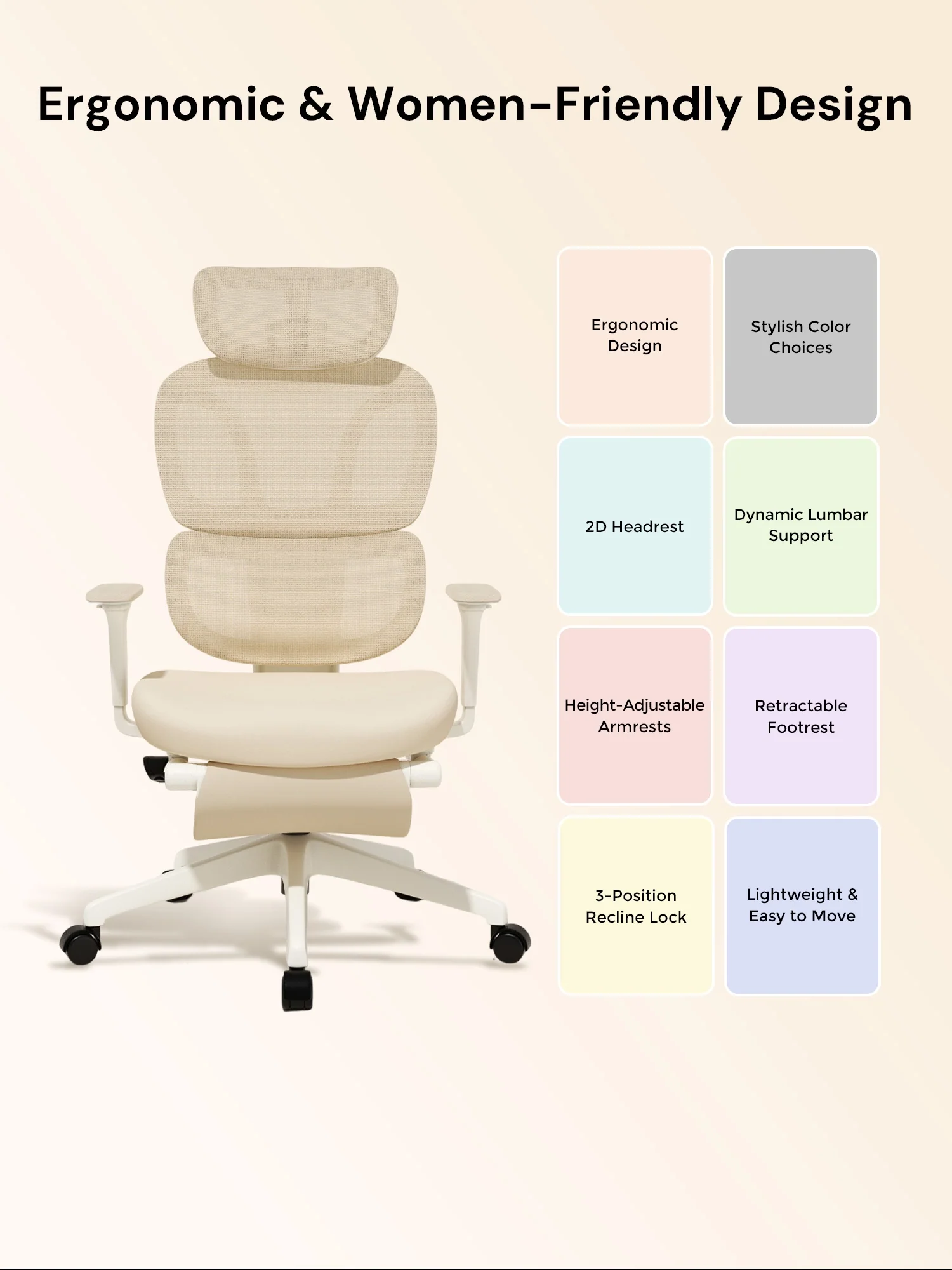 S3 Office Chair with Colorful Lifestyle Design - Image 39