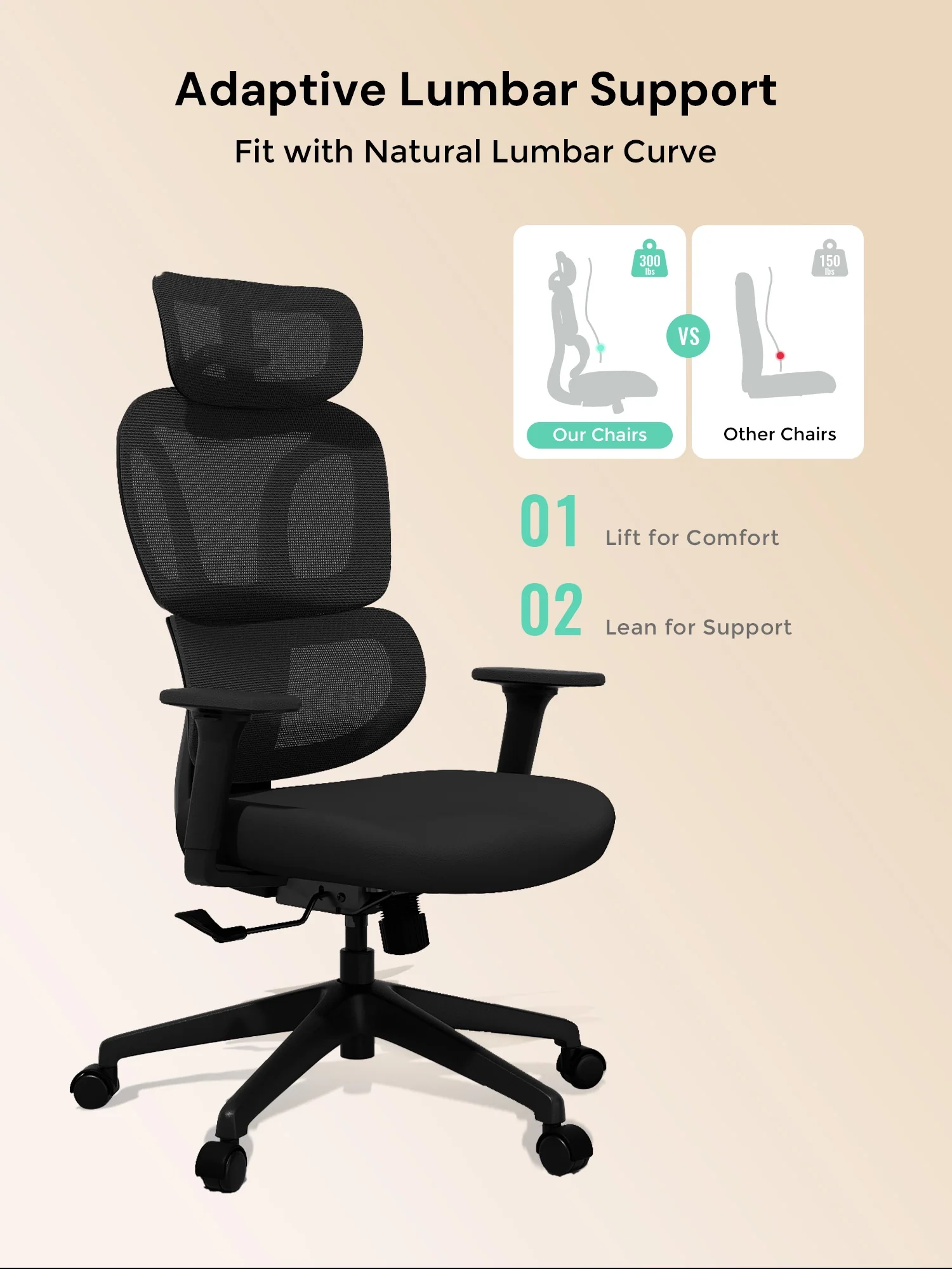 S3 Office Chair with Colorful Lifestyle Design - Image 56