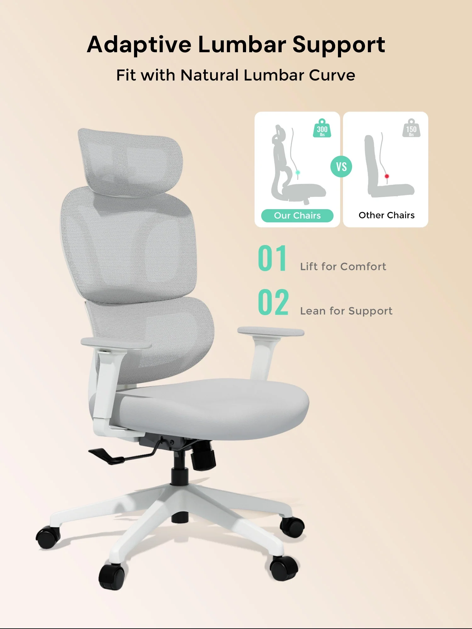 S3 Office Chair with Colorful Lifestyle Design - Image 76
