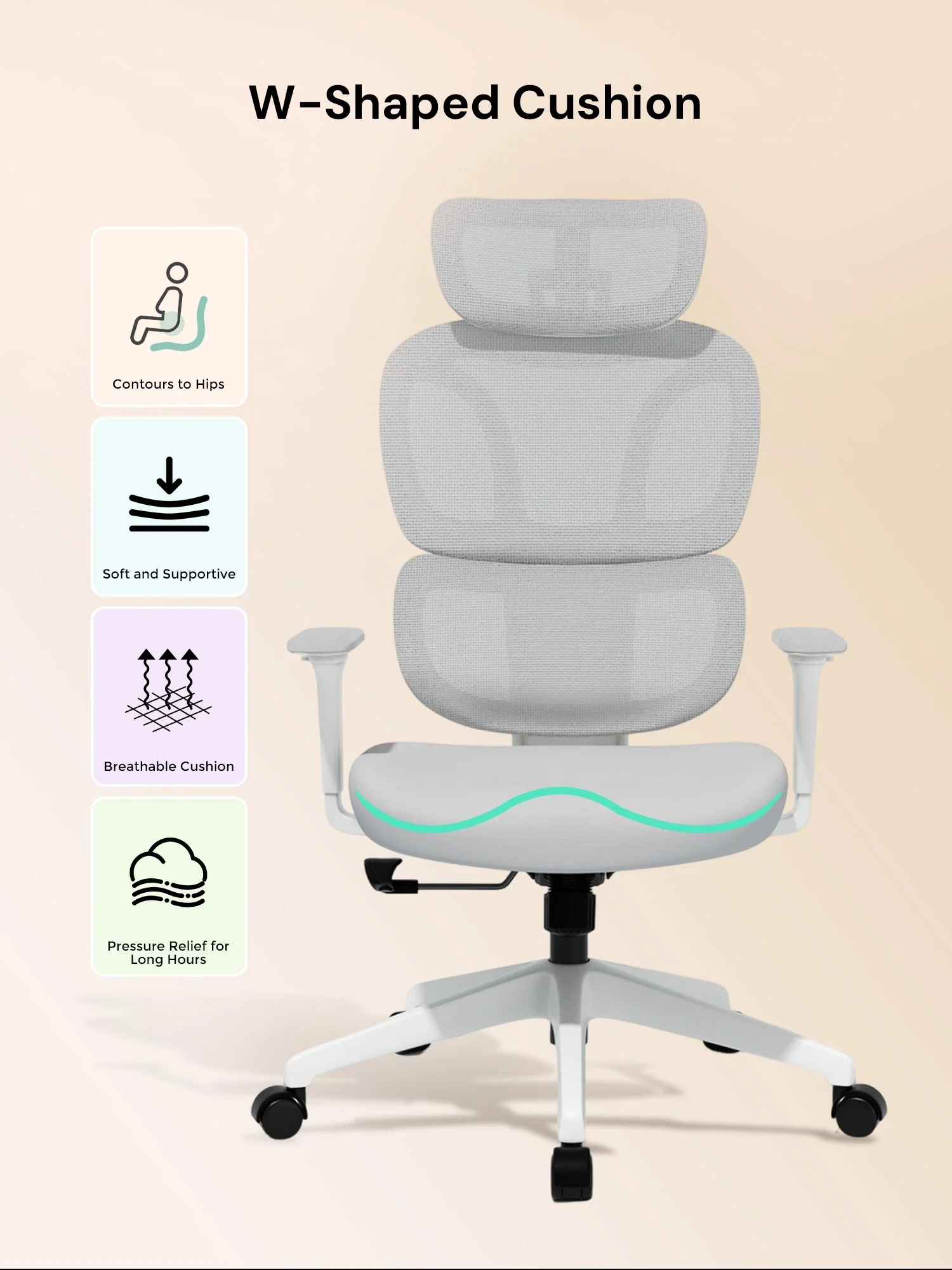 S3 Office Chair with Colorful Lifestyle Design - Image 79