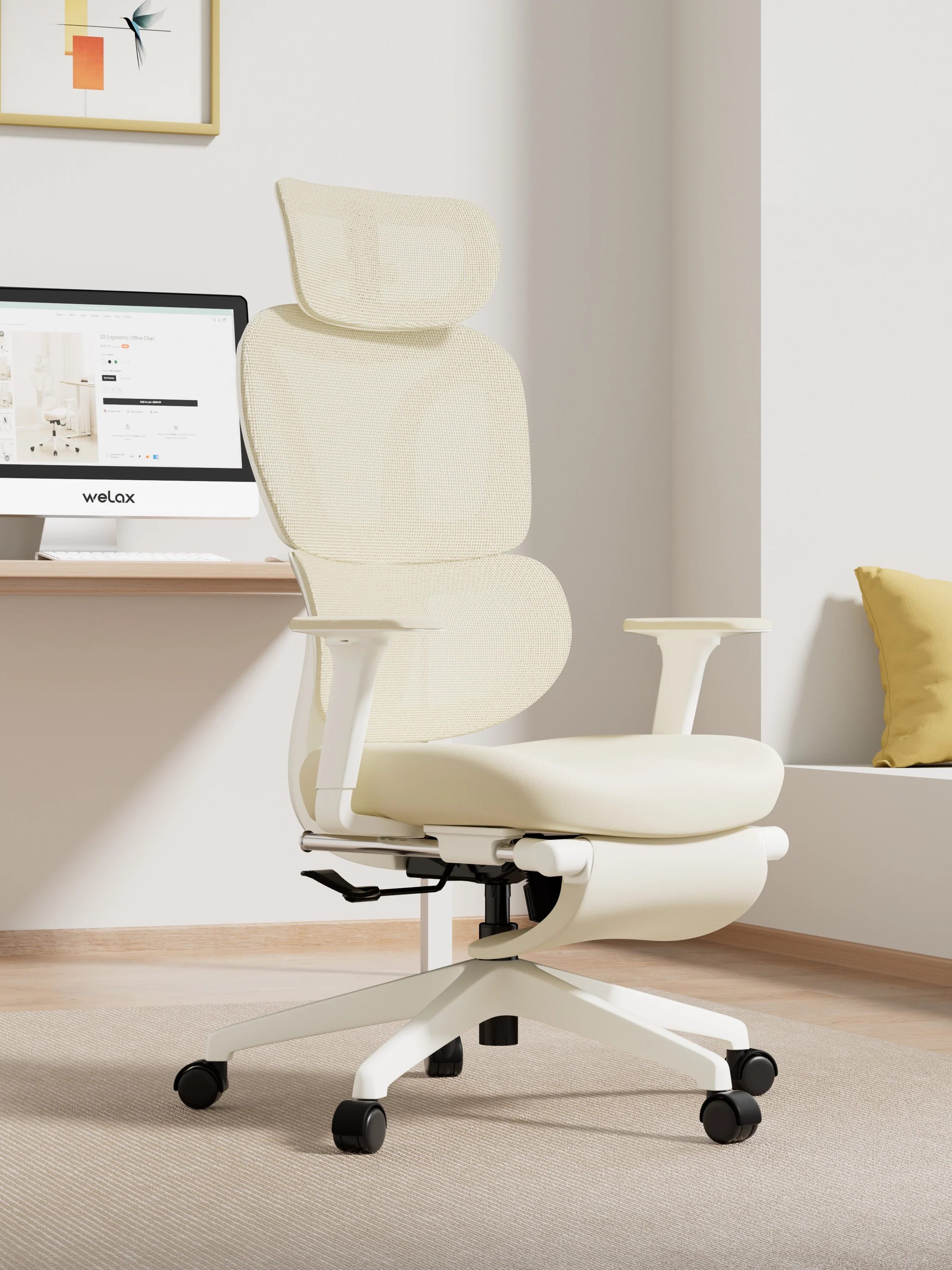 S3 Office Chair with Colorful Lifestyle Design - Image 97