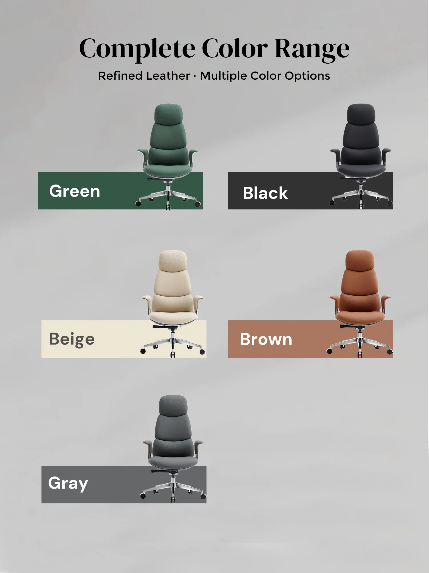 Nyla Leather Chair with Easy Adjustment - Image 106