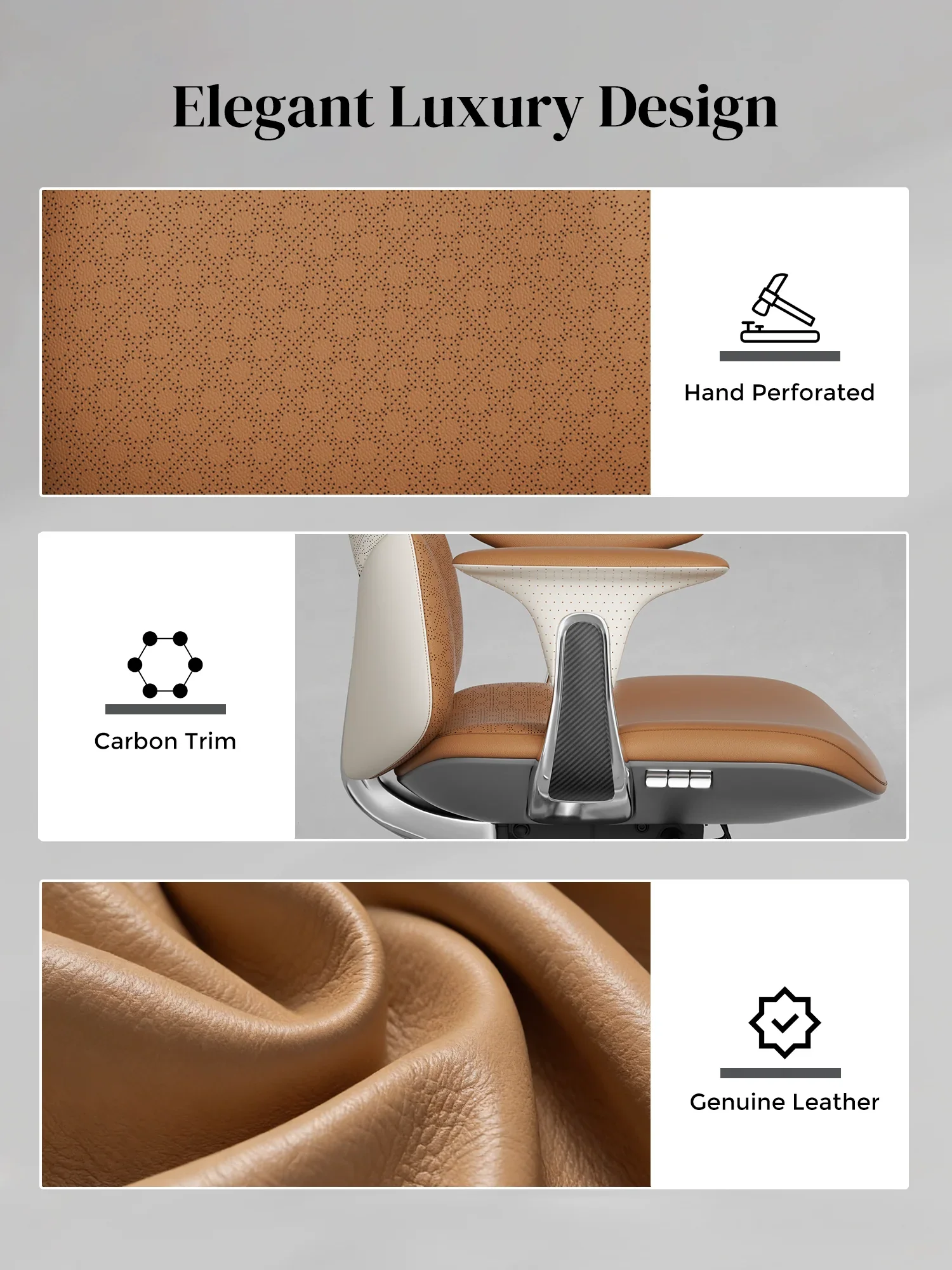 Nyla Leather Chair with Easy Adjustment - Image 114