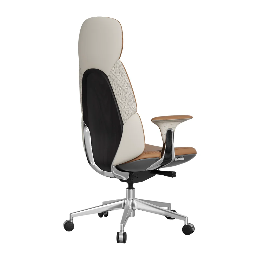 Nyla Leather Chair with Easy Adjustment - Image 169