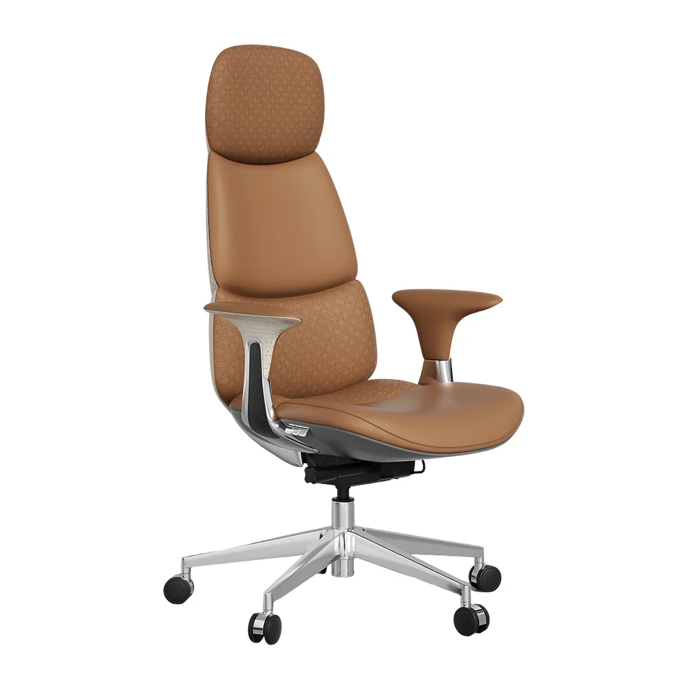 Nyla Leather Chair with Easy Adjustment - Image 174