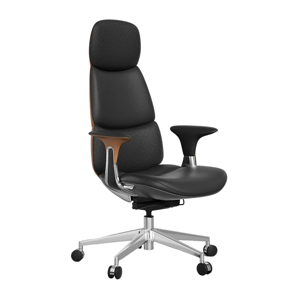 Nyla Leather Chair with Easy Adjustment - Image 176