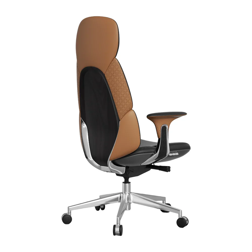 Nyla Leather Chair with Easy Adjustment - Image 179