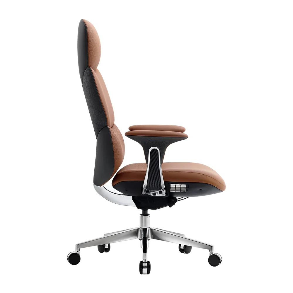 Nyla Leather Chair with Easy Adjustment - Image 184