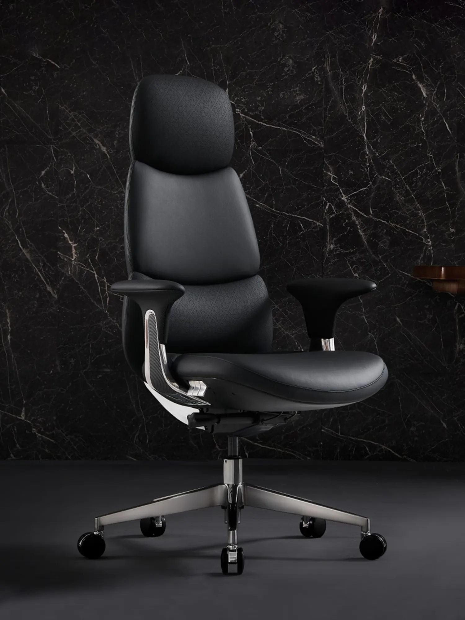 Nyla Leather Chair with Easy Adjustment - Image 20