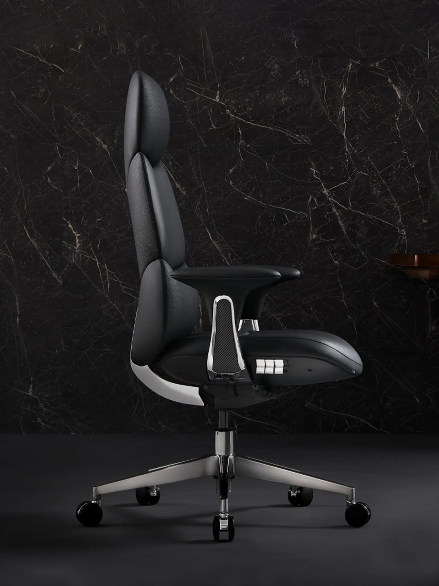 Nyla Leather Chair with Easy Adjustment - Image 21