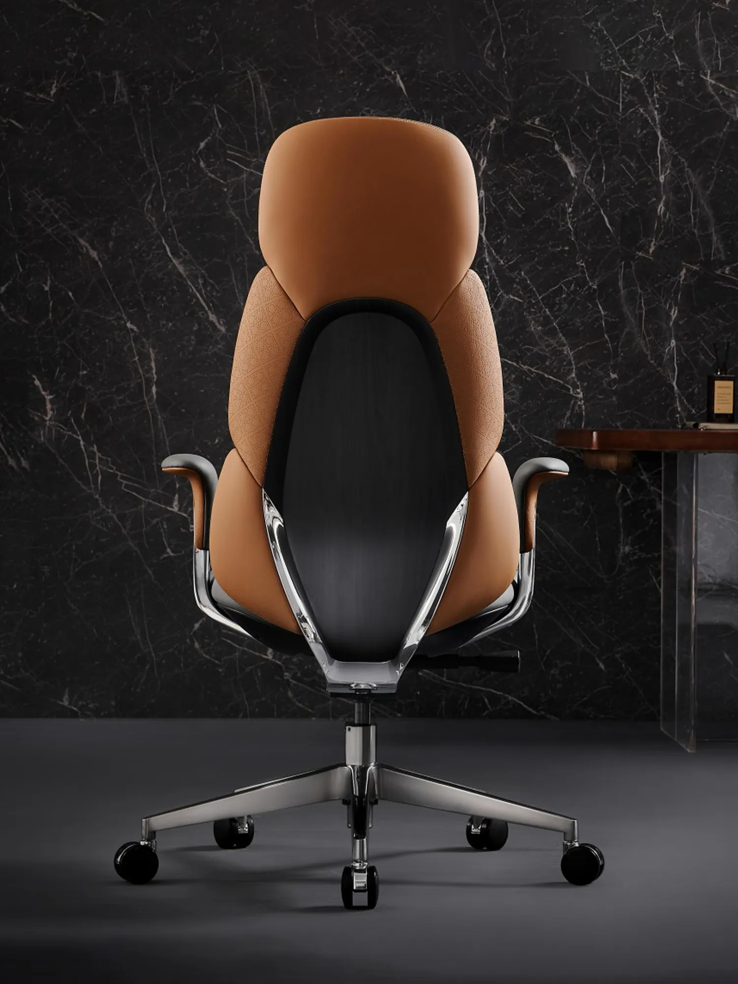 Nyla Leather Chair with Easy Adjustment - Image 30