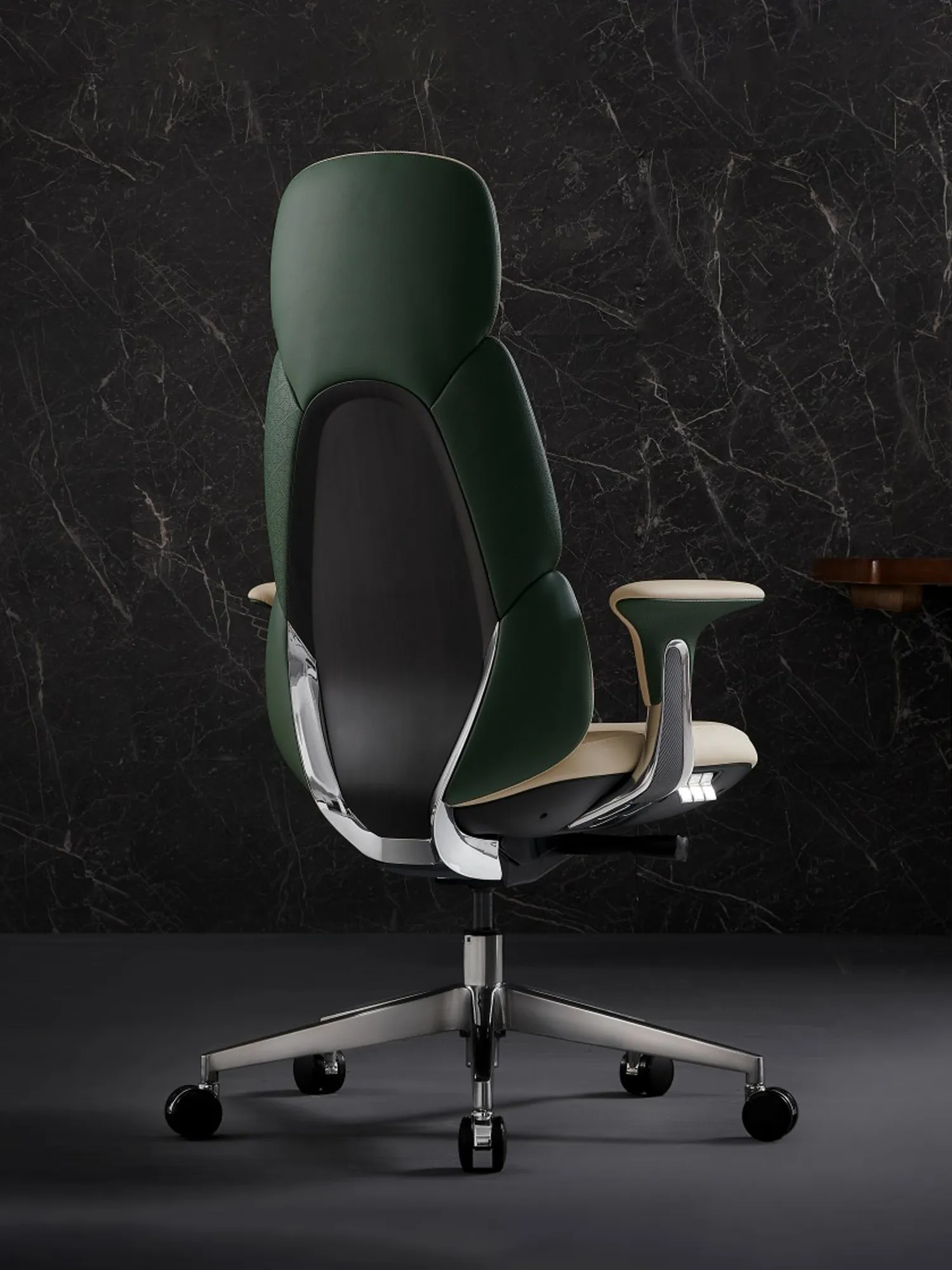 Nyla Leather Chair with Easy Adjustment - Image 32