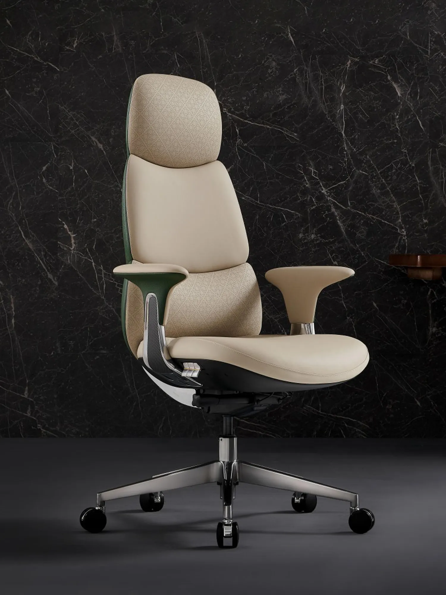 Nyla Leather Chair with Easy Adjustment - Image 33