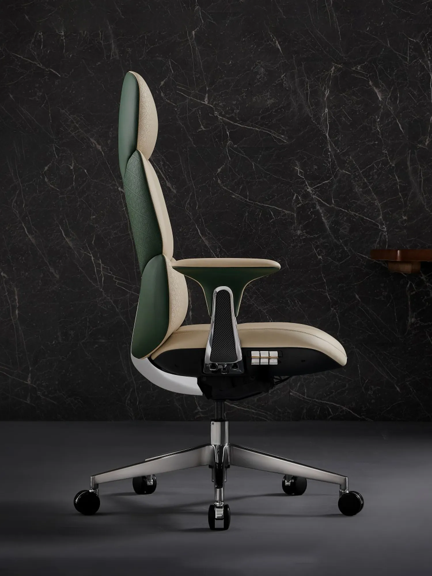 Nyla Leather Chair with Easy Adjustment - Image 34