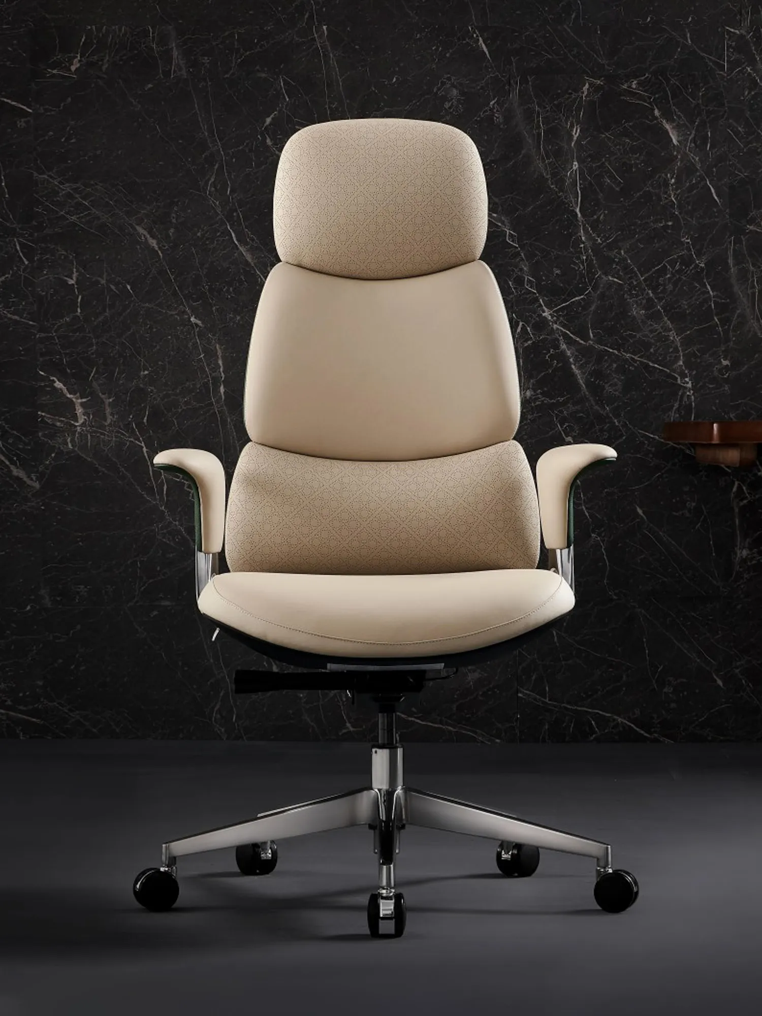 Nyla Leather Chair with Easy Adjustment - Image 36
