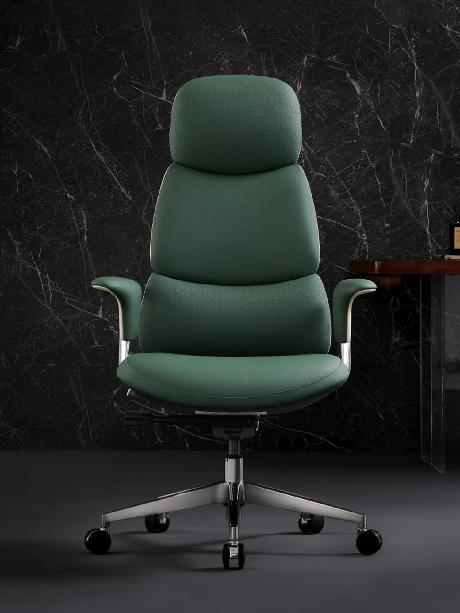 Nyla Leather Chair with Easy Adjustment - Image 38