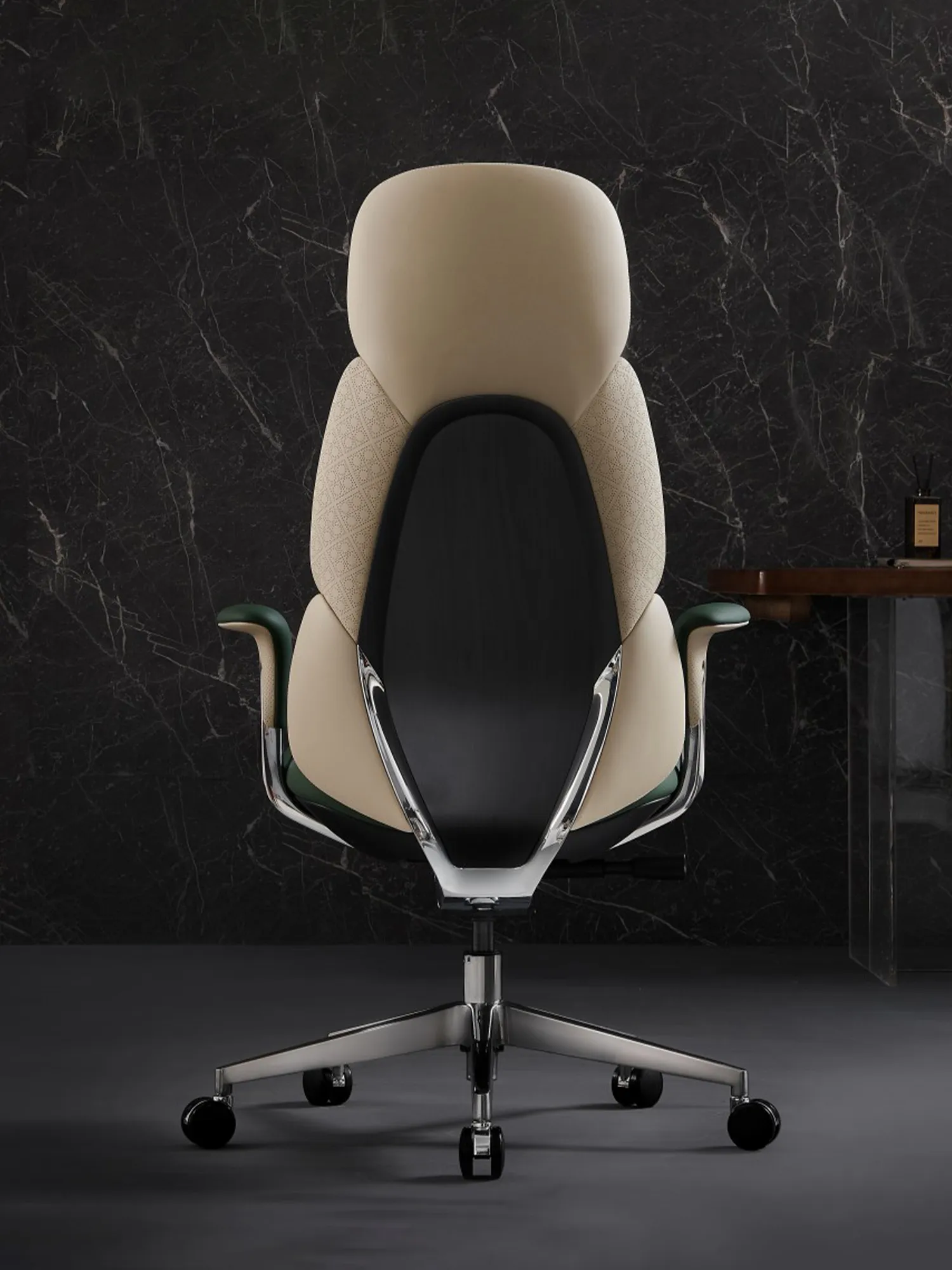 Nyla Leather Chair with Easy Adjustment - Image 42