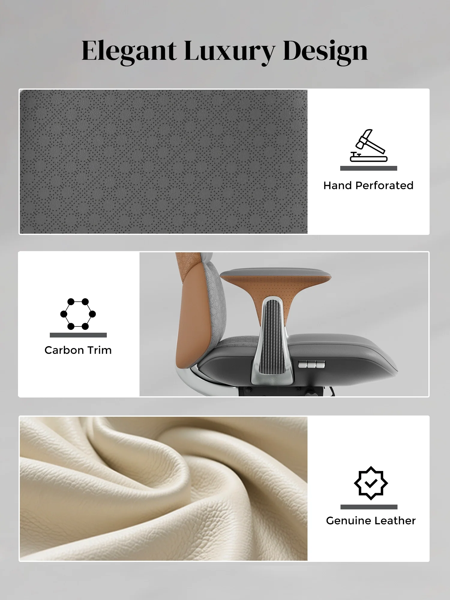 Nyla Leather Chair with Easy Adjustment - Image 64