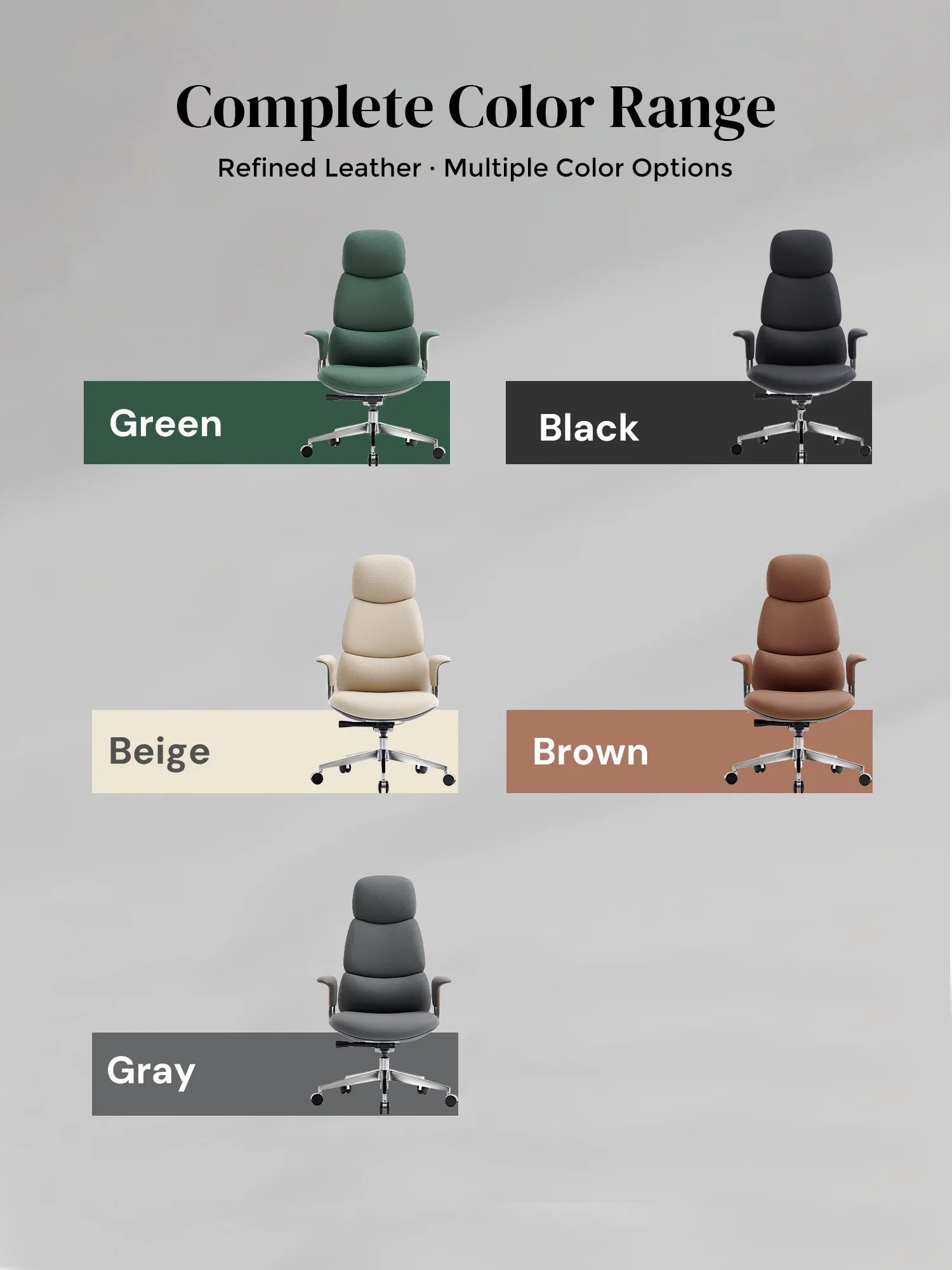 Nyla Leather Chair with Easy Adjustment - Image 91