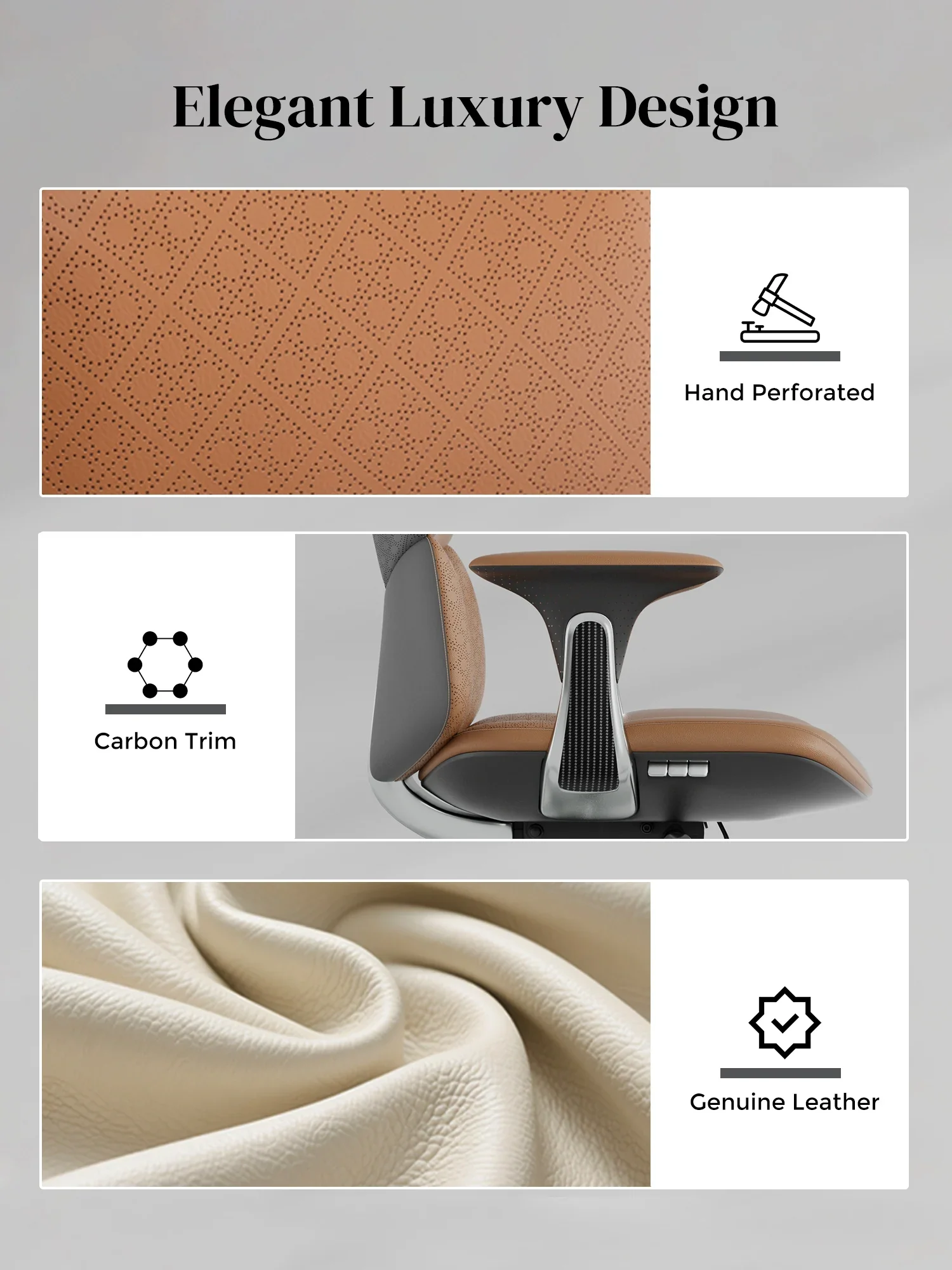 Nyla Leather Chair with Easy Adjustment - Image 92