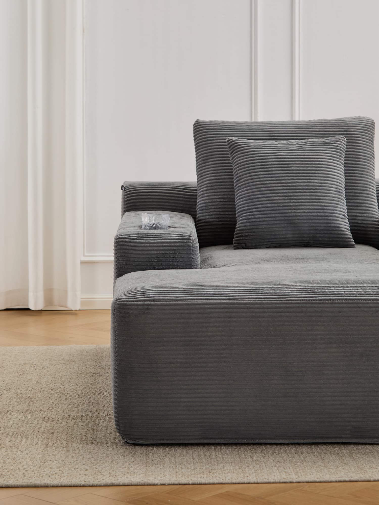 Morpheus Oversized Compressed Single Sofa - Image 12