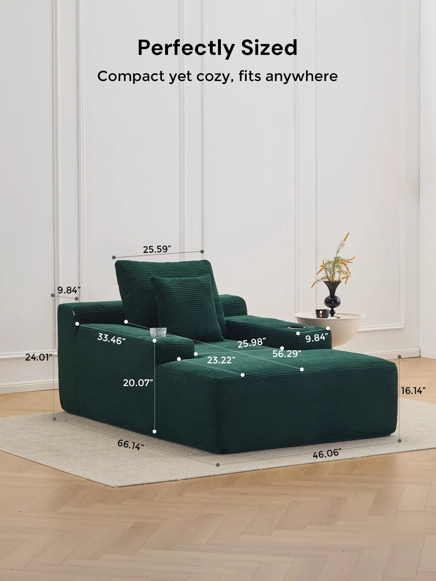 Morpheus Oversized Compressed Single Sofa - Image 26