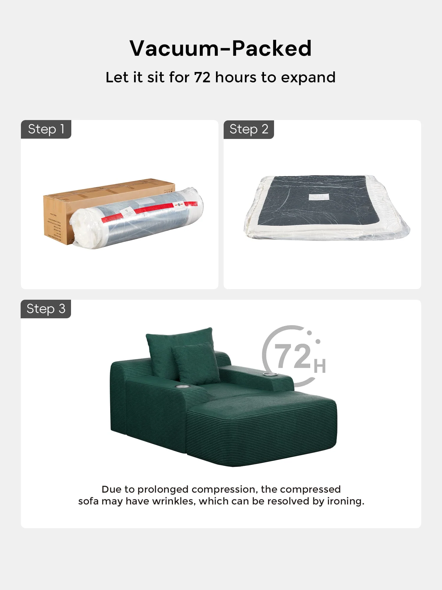 Morpheus Oversized Compressed Single Sofa - Image 30