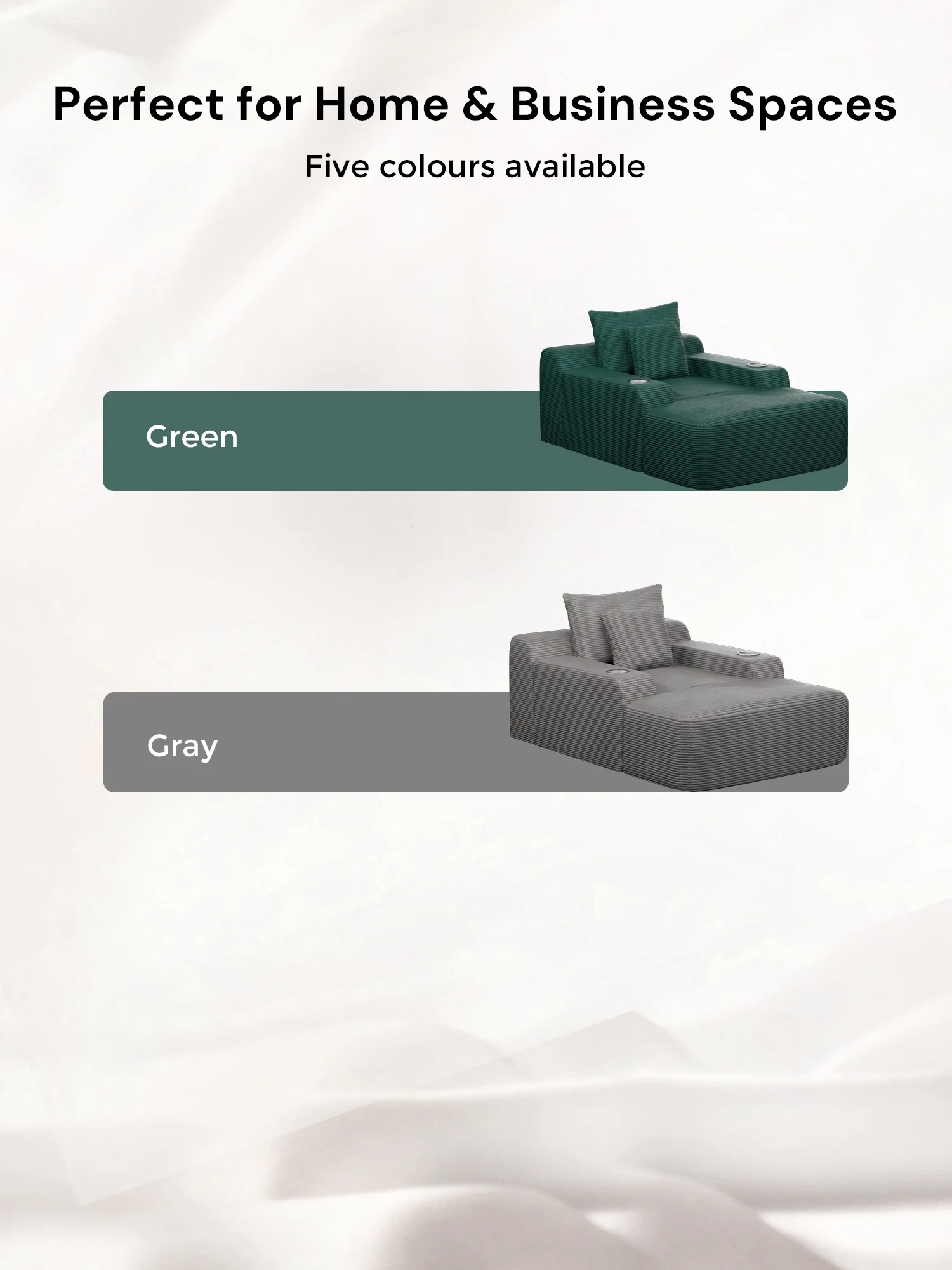 Morpheus Oversized Compressed Single Sofa - Image 31