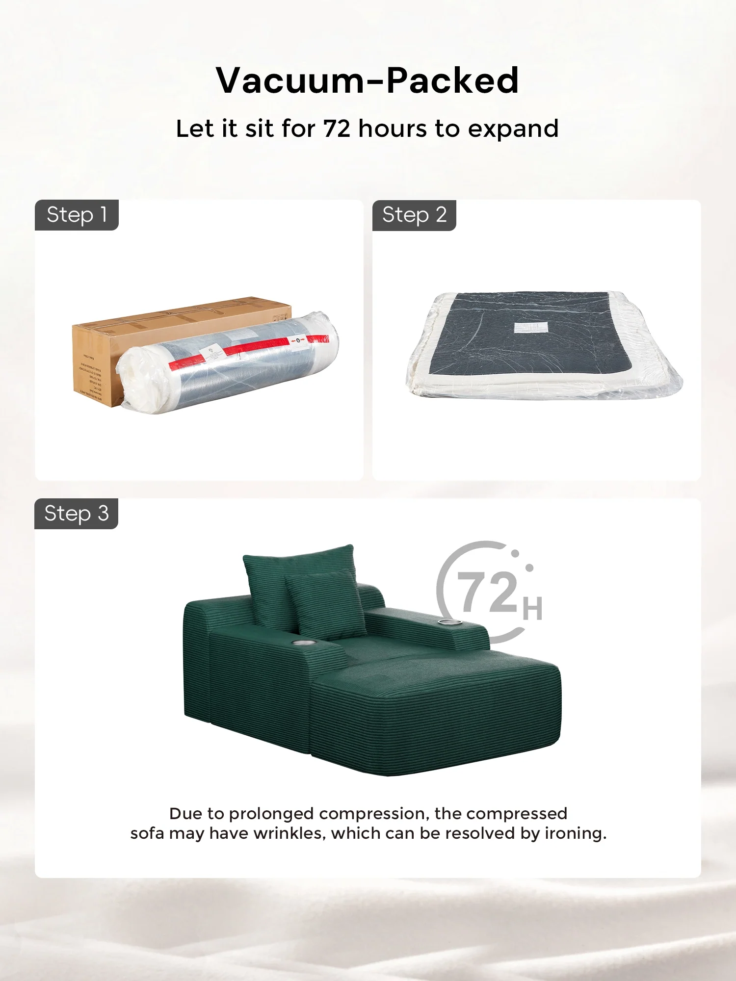 Morpheus Oversized Compressed Single Sofa - Image 32