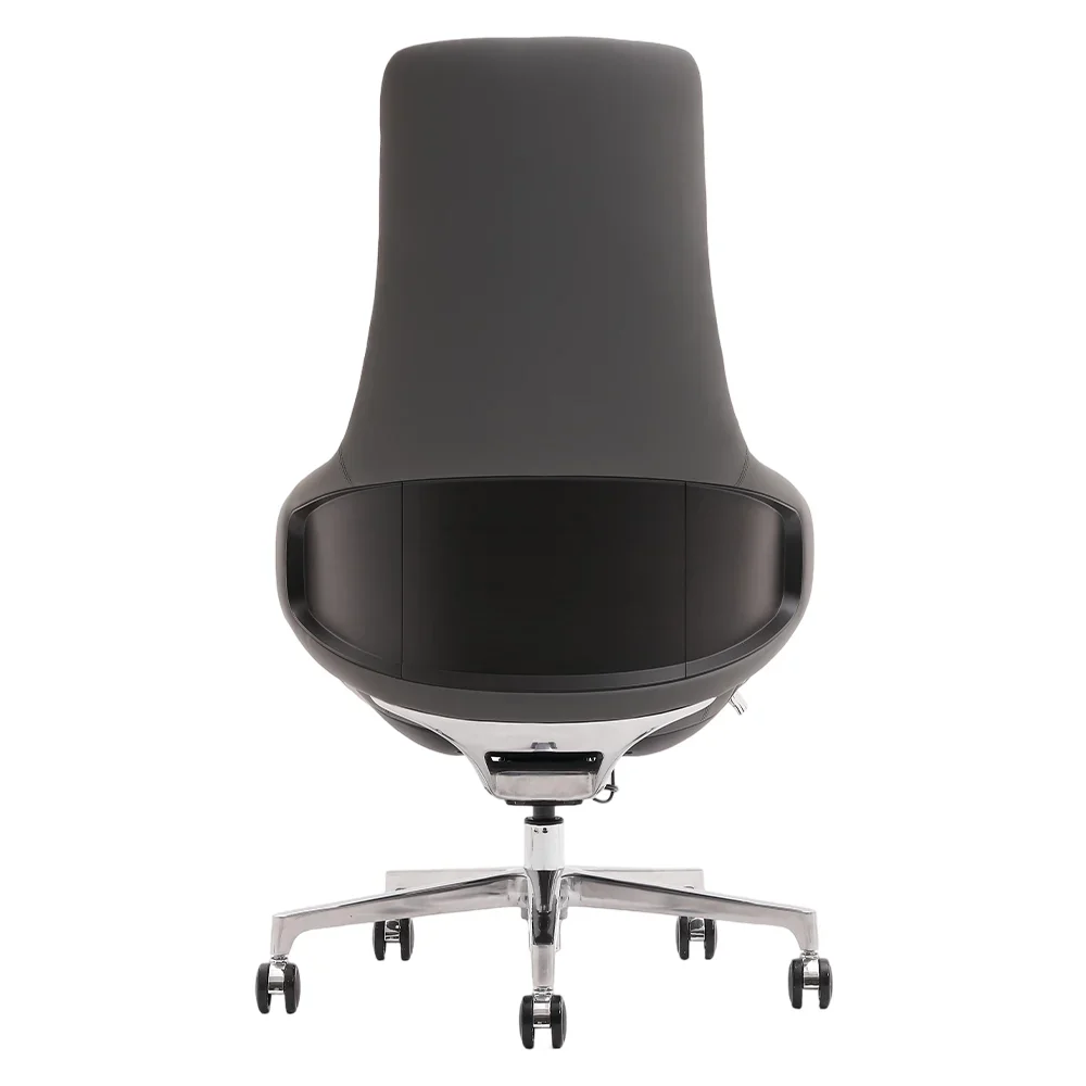 Natia Leather Office Chair with Wraparound Lumbar - Image 101