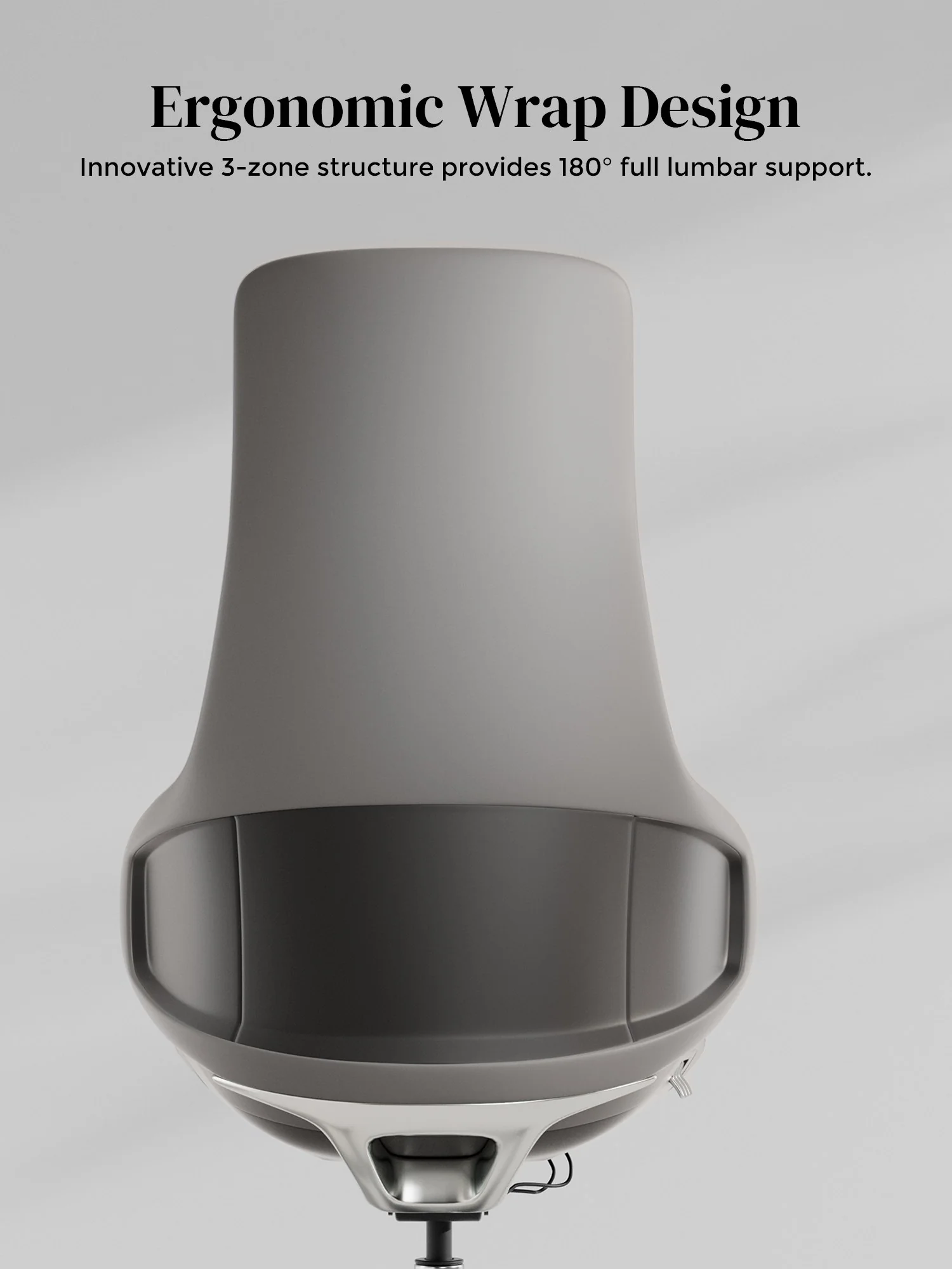 Natia Leather Office Chair with Wraparound Lumbar - Image 64