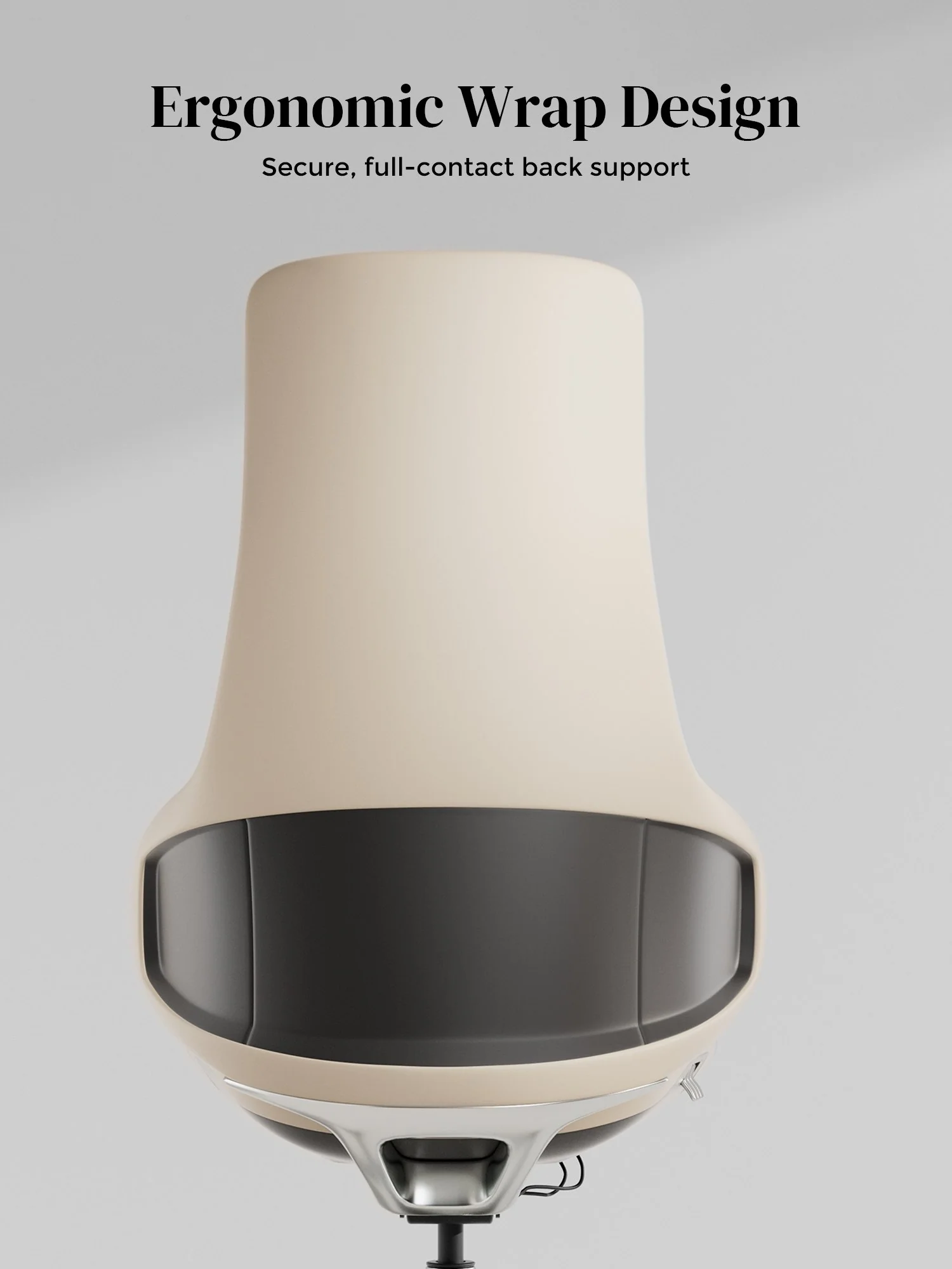 Natia Leather Office Chair with Wraparound Lumbar - Image 81