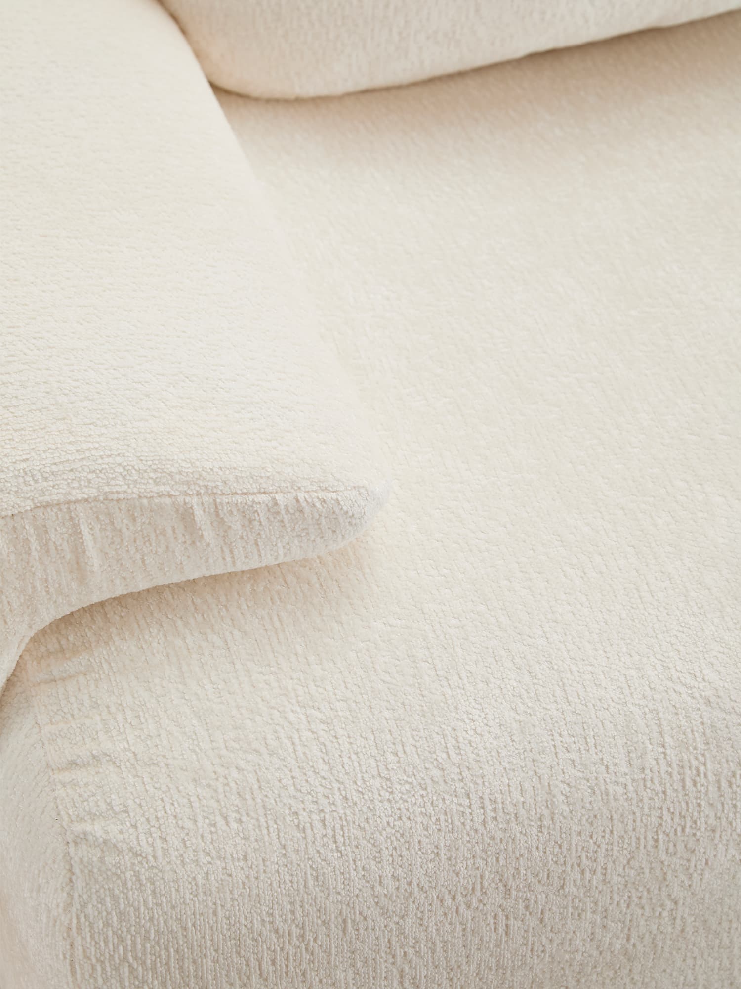 Nephele Wave-Shaped Compressed Sectional Sofa - Image 15