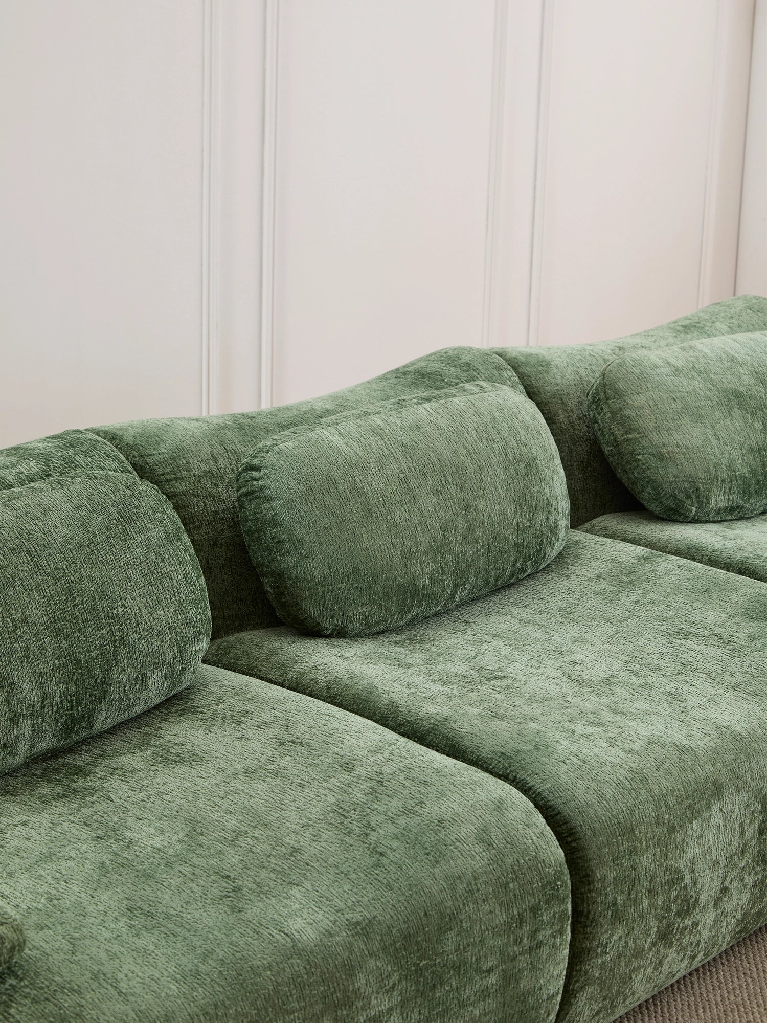 Nephele Wave-Shaped Compressed Sectional Sofa - Image 42