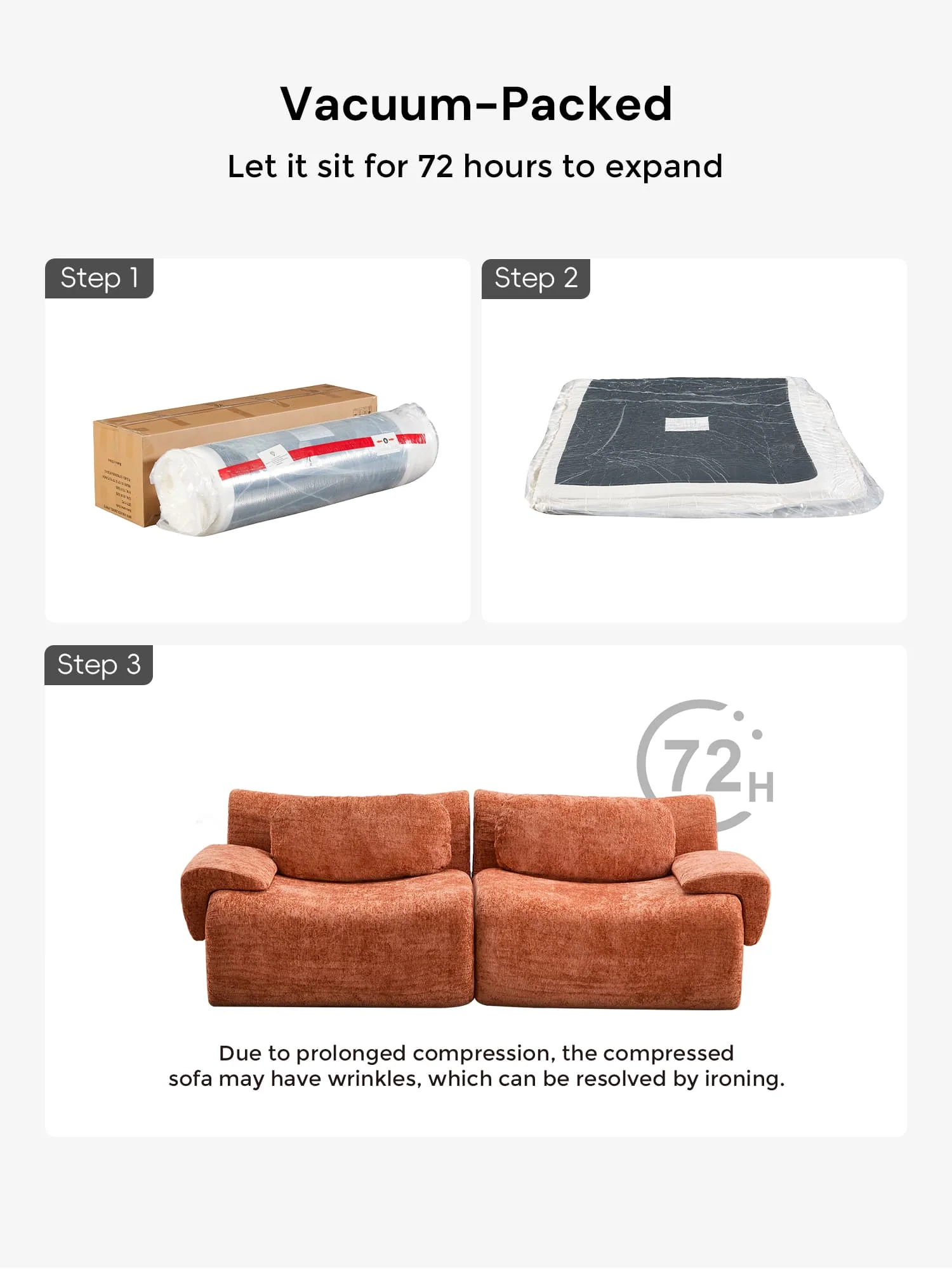 Nephele  Modular Sectional Compressed Sofa - Image 40