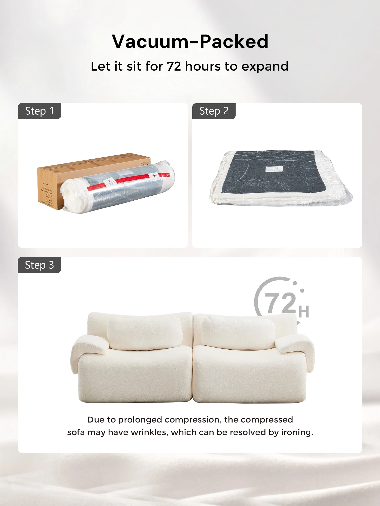 Nephele  Modular Sectional Compressed Sofa - Image 61