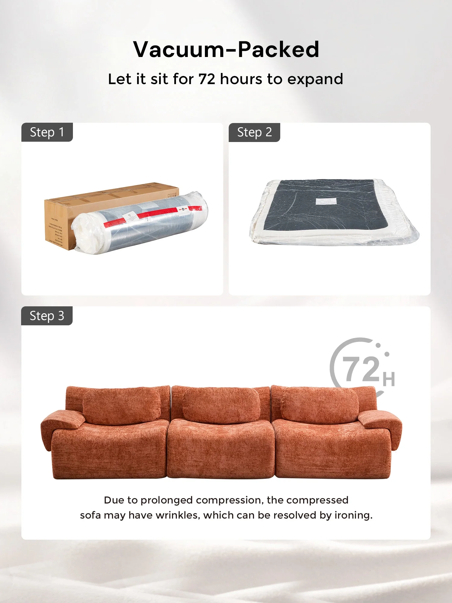 Nephele  Modular Sectional Compressed Sofa - Image 74