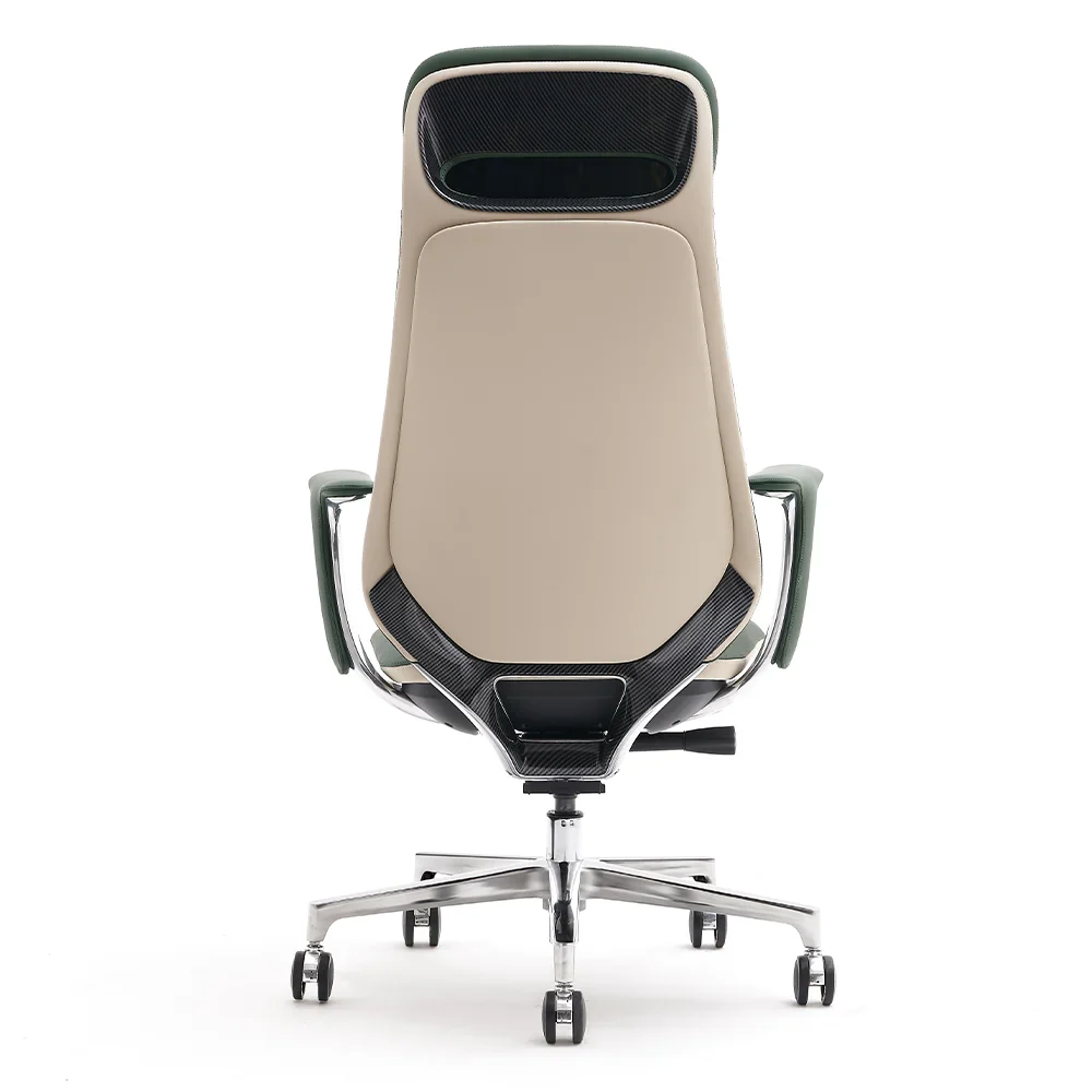 Neta Premium Leather Chair with Headrest - Image 101