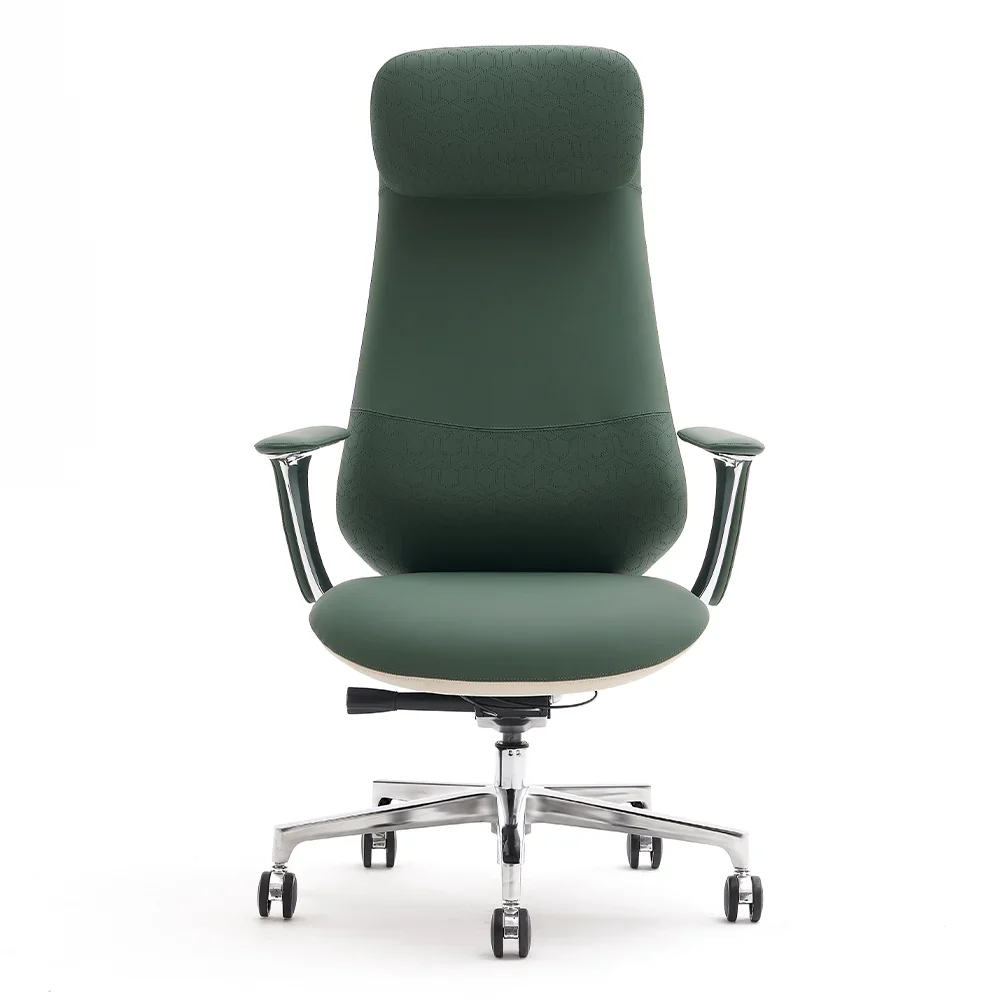 Neta Premium Leather Chair with Headrest - Image 103