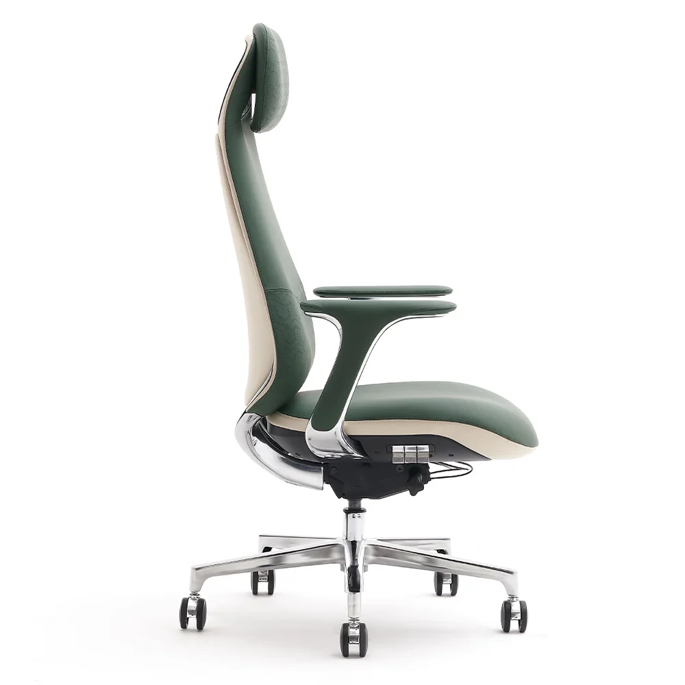 Neta Premium Leather Chair with Headrest - Image 104