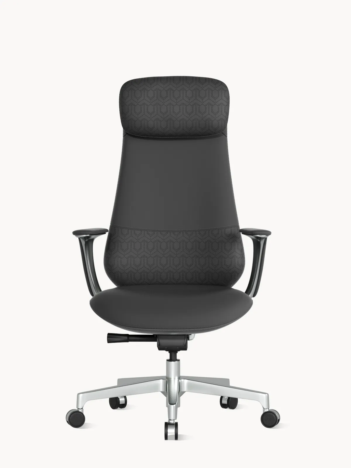 Neta Premium Leather Chair with Headrest - Image 20