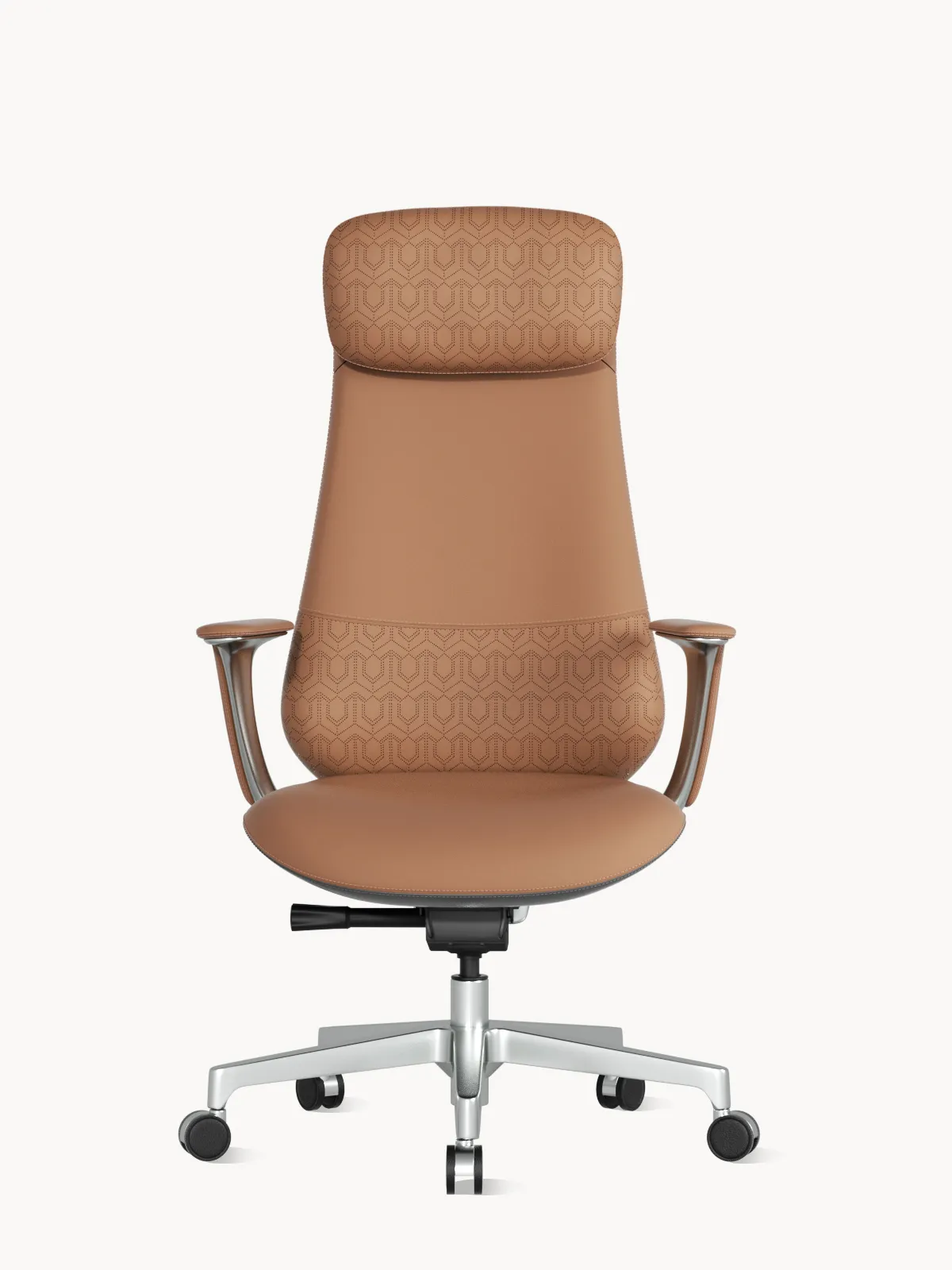 Neta Premium Leather Chair with Headrest - Image 8