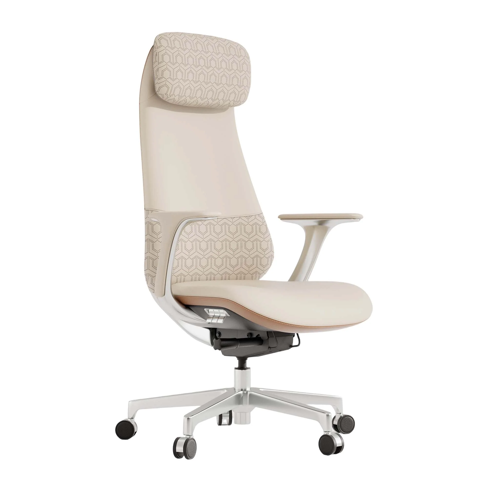 Neta Premium Leather Chair with Headrest - Image 97