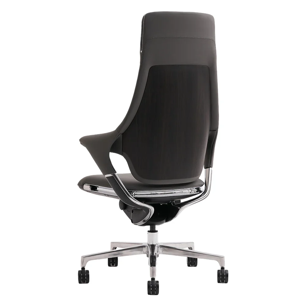 Nigel Premium Leather Chair with Soft Seating Feel - Image 15